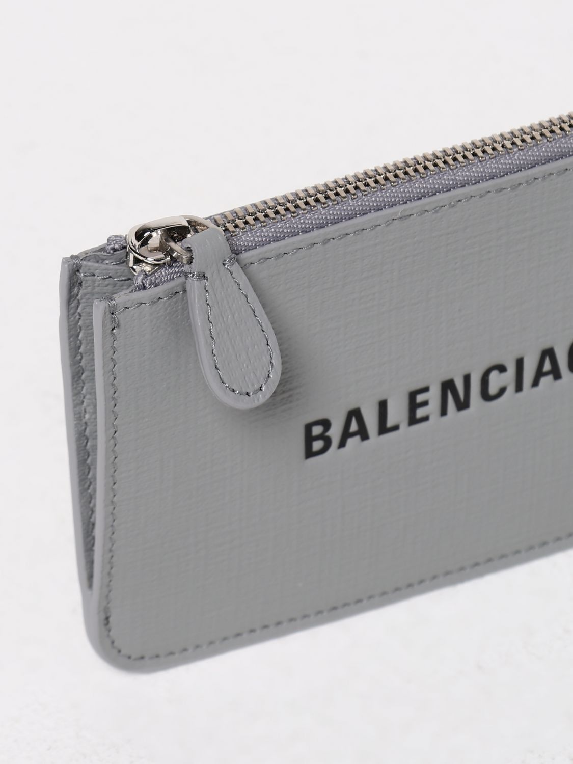Balenciaga Balenciaga Wallet Woman Grey Size ONE SIZE - 3 Thumbnail