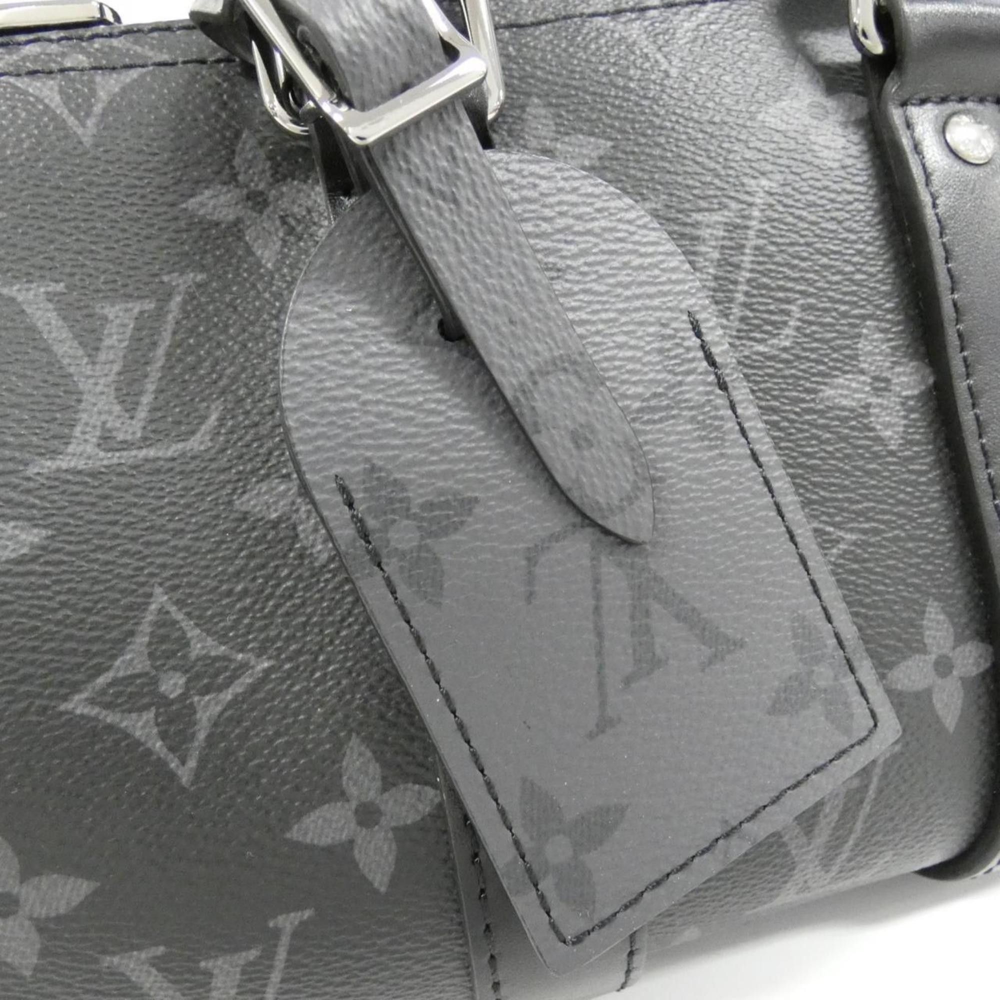 Louis Vuitton Louis Vuitton Monogram Eclipse Reverse Keepall Bandouliere 25cm M46271 Boston Bag Size ONE SIZE - 3 Thumbnail
