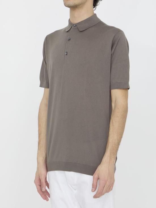 John Smedley JOHN SMEDLEY Men Polo Shirts ADRIAN BROWN Size US XL / EU 56 / 4 - 2 Thumbnail
