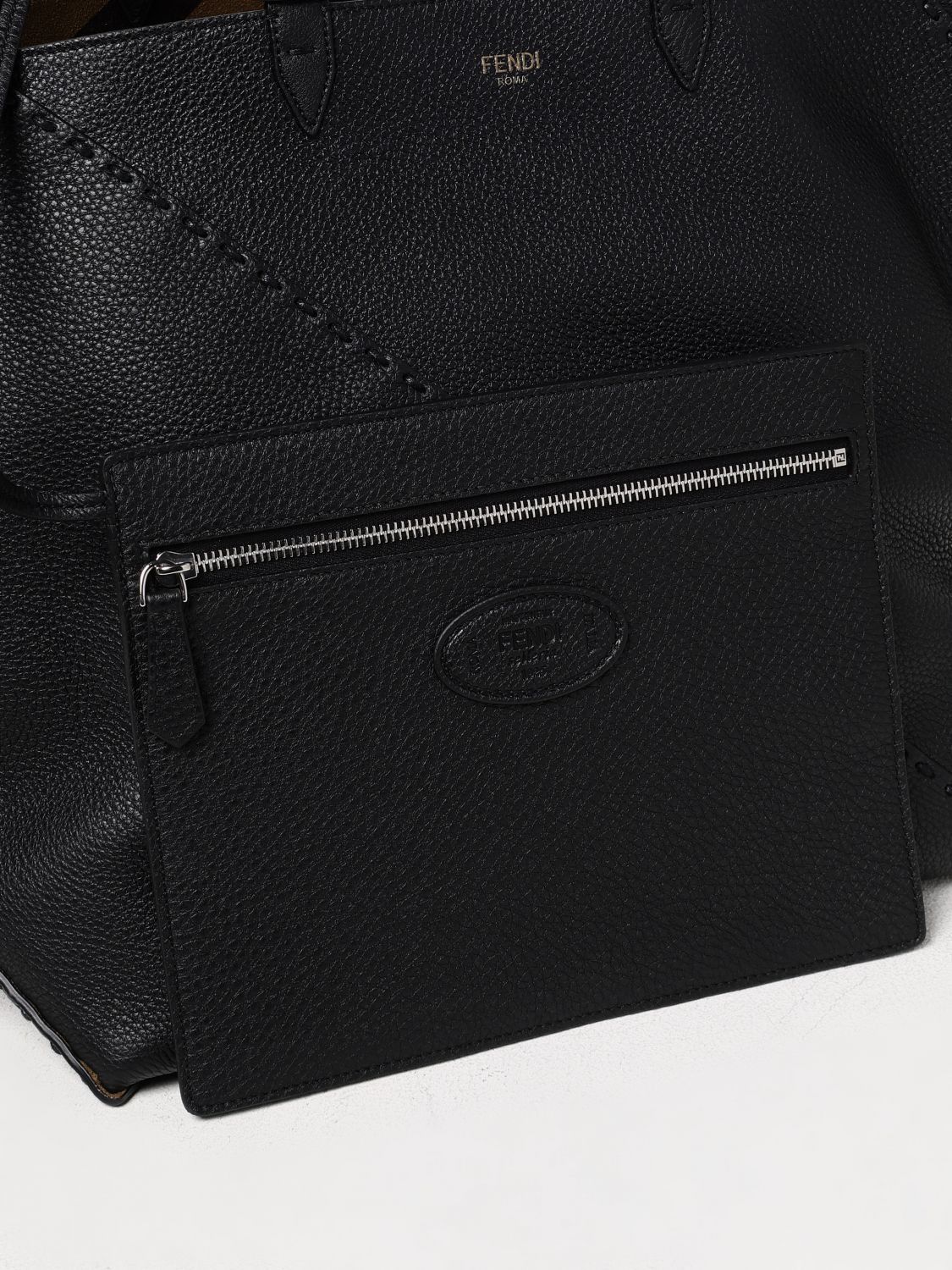 Fendi Fendi Shoulder Bag Men Black Size ONE SIZE - 4 Thumbnail