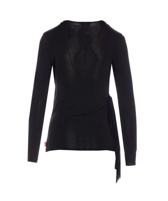 Diesel DIESEL Women Sweater A18920 0BLBC9XX Black Size L / US 10 / IT 46 - 2 Thumbnail