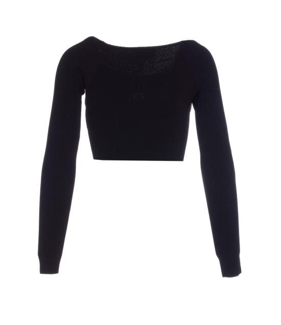 Diesel DIESEL Women Sweater A14189 0DLAX9XX Black Size S / US 4 / IT 40 - 2 Thumbnail