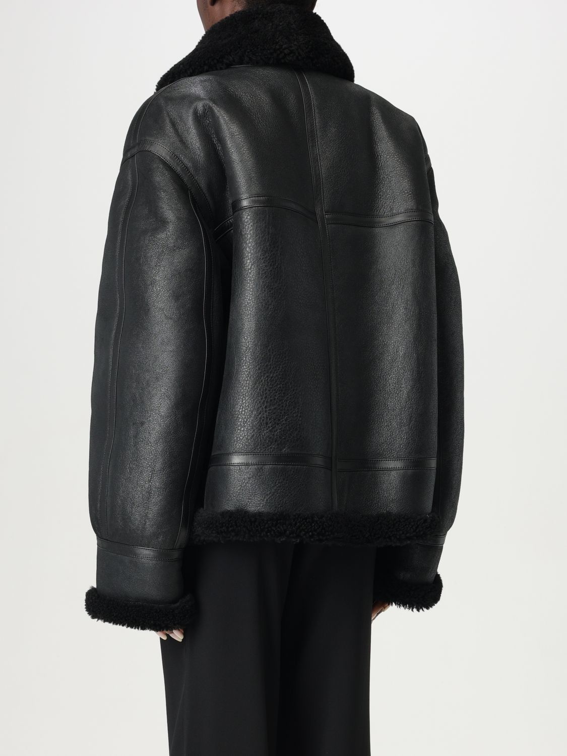 Saint Laurent Paris Saint Laurent Jacket Woman Black Size XS / US 0-2 / IT 36-38 - 2 Thumbnail