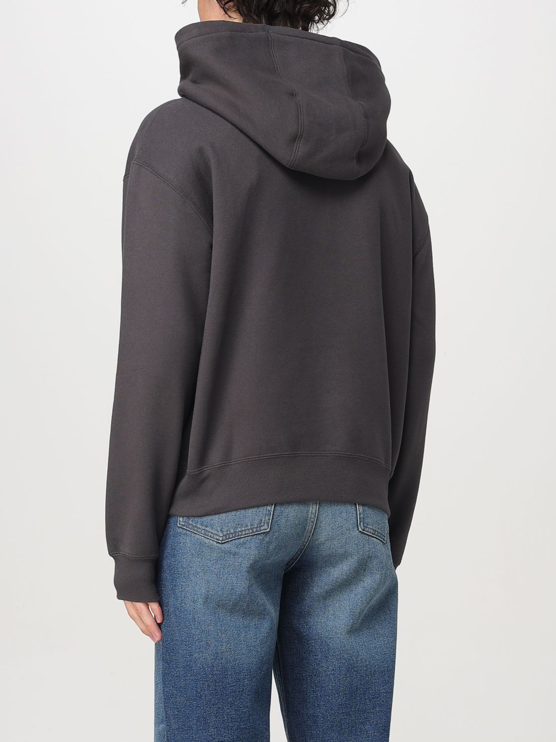 Saint Laurent Paris Saint Laurent Sweatshirt Men Charcoal Size US XL / EU 56 / 4 - 3 Thumbnail
