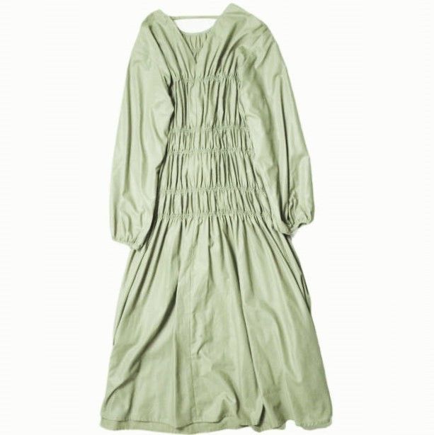 Other Other Ray BEAMS Shirring Gather Dress ONE SIZE Plastic Dresses 63-26-0576-597 Size ONE SIZE - 2 Thumbnail