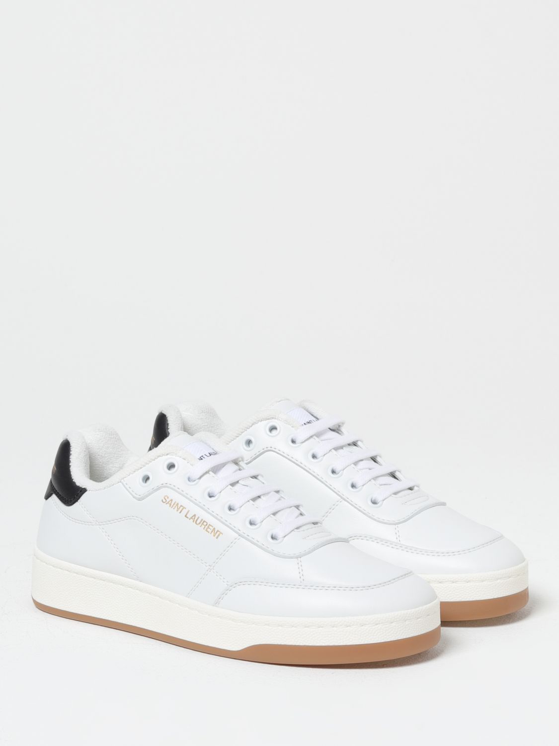 Saint Laurent Paris Saint Laurent Sneakers Men White Size US 8.5 / EU 41-42 - 2 Thumbnail