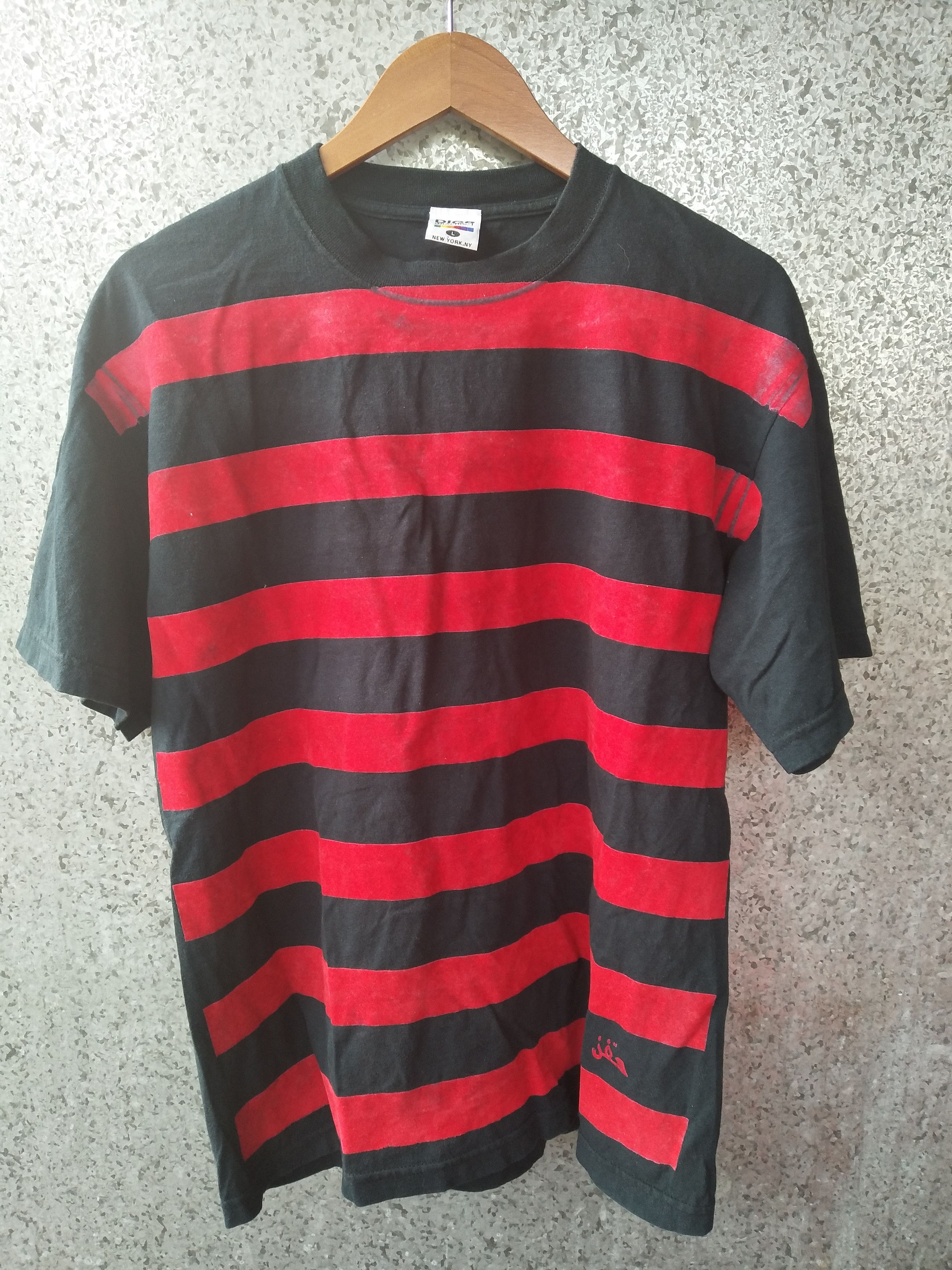 Japanese Brand 🔥 Digs Graphic stripes tee Japanese brand Made in Japan Size US L / EU 52-54 / 3 - 1 Thumbnail