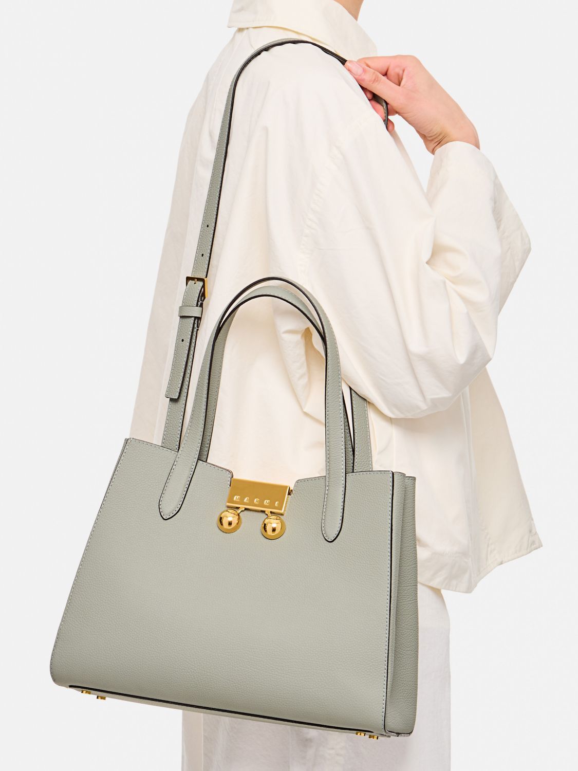 Marni Marni Shoulder Bag Woman Grey Size ONE SIZE - 2 Thumbnail