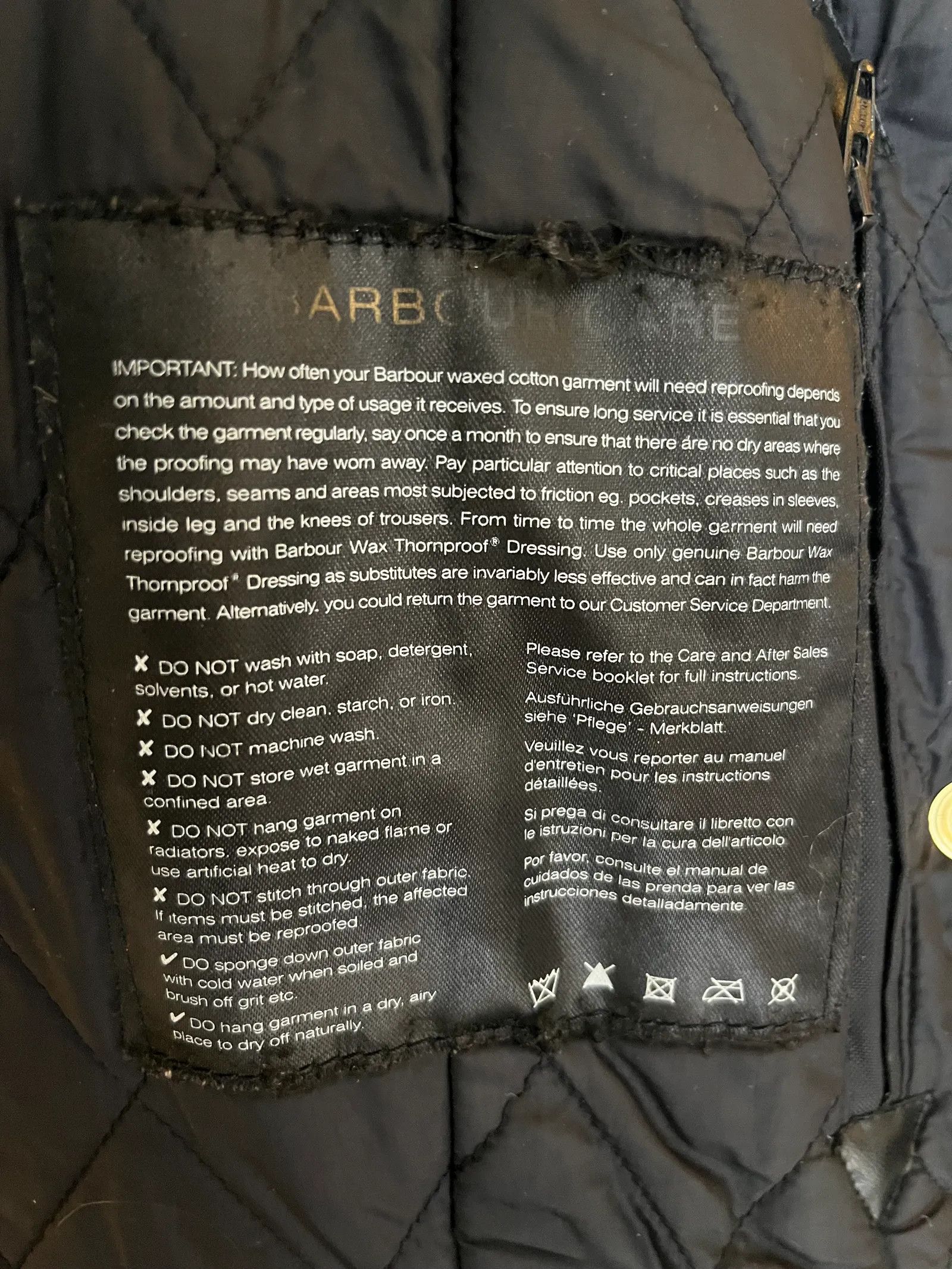 Barbour Barbour National Trials Jacket Jacket Size XS / US 0-2 / IT 36-38 - 5 Thumbnail