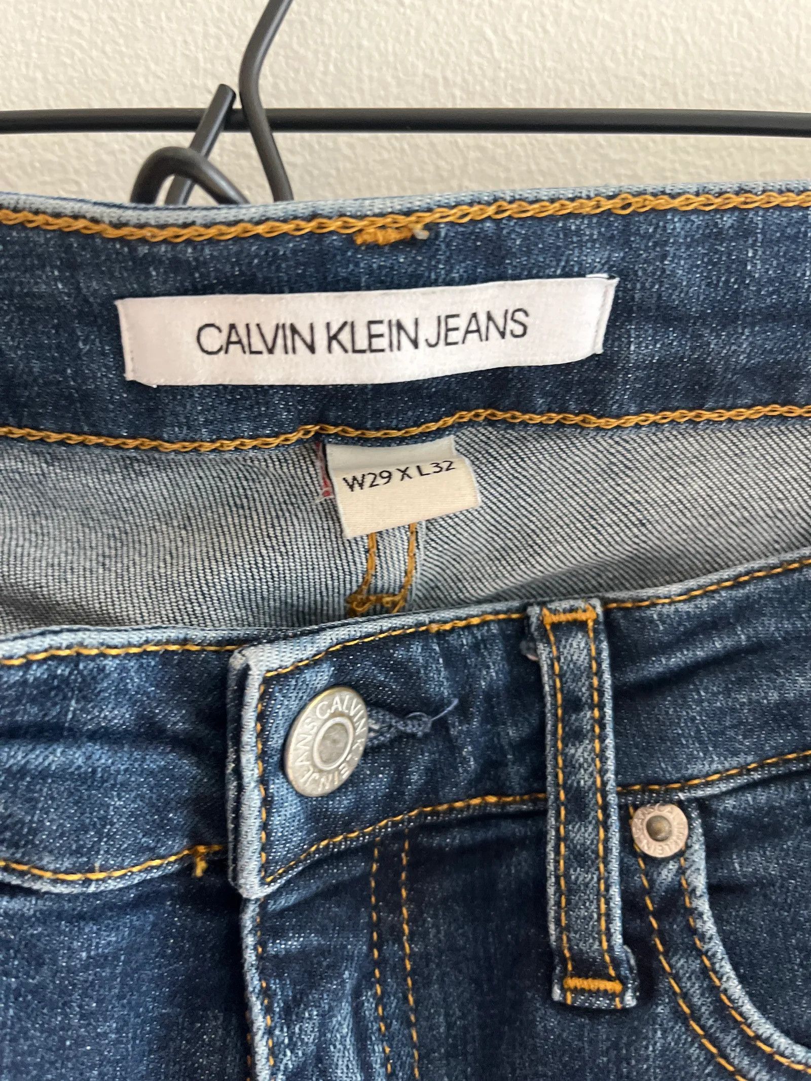 Calvin Klein Calvin Klein Jeans Mid Rise skinny Jeans Size 29" - 2 Thumbnail