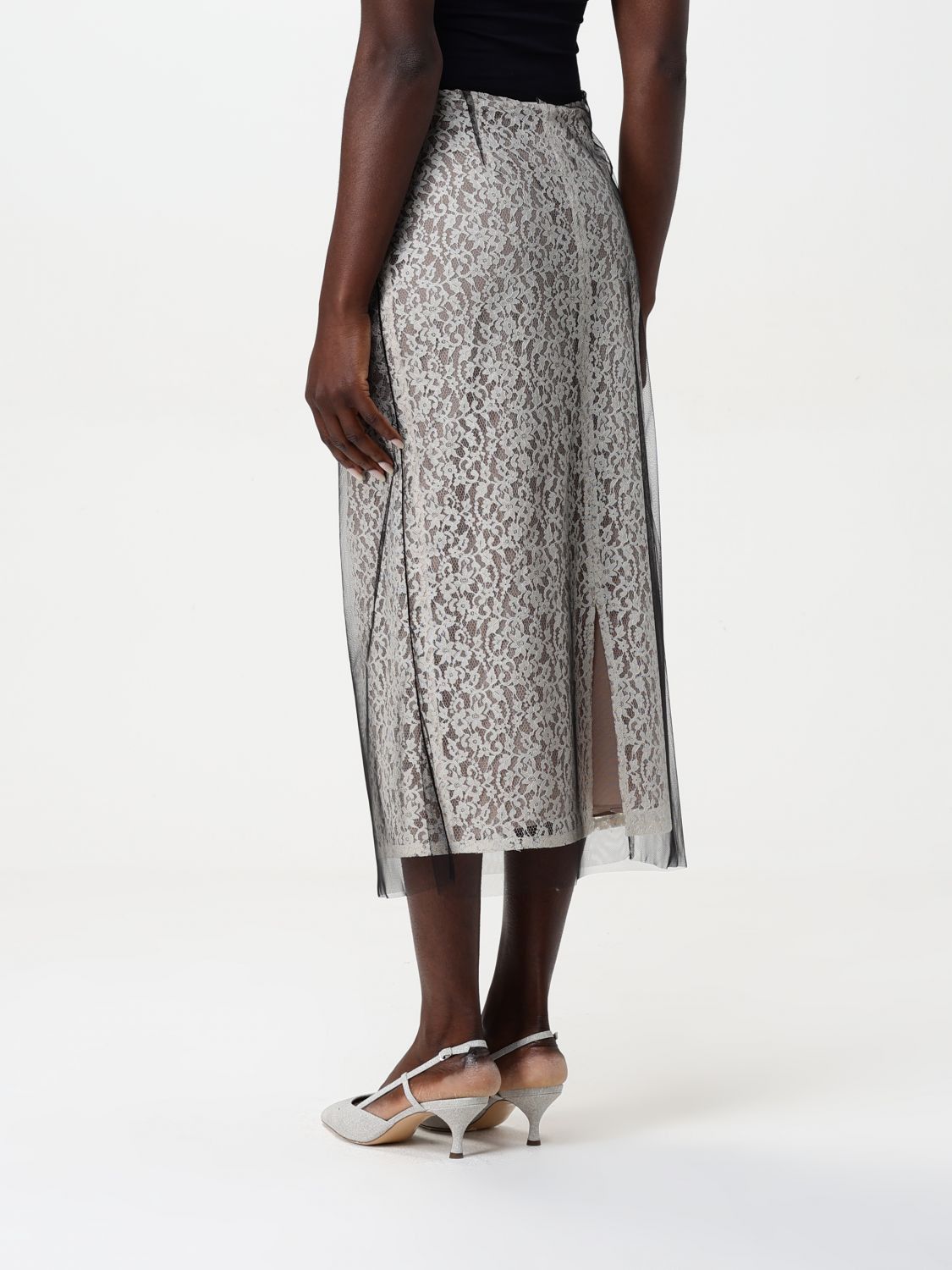 Fendi Fendi Skirt Woman White Size 27" / US 4 / IT 40 - 3 Thumbnail