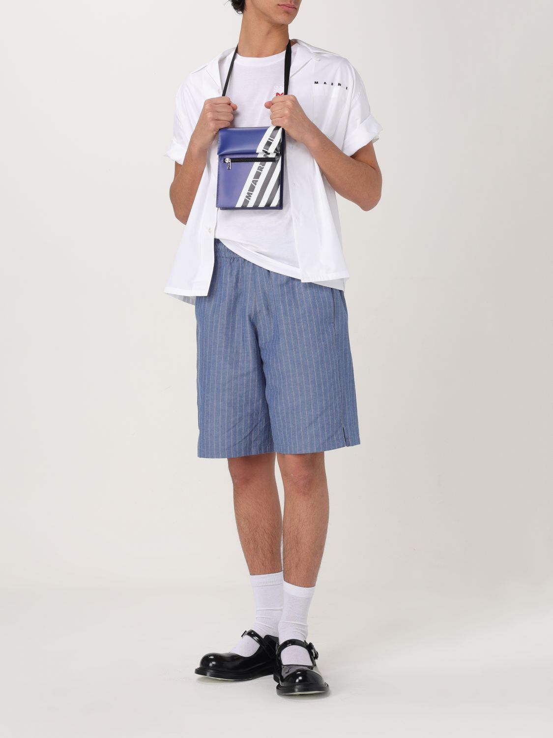 Marni Marni T-Shirt Men White Size US M / EU 48-50 / 2 - 2 Thumbnail