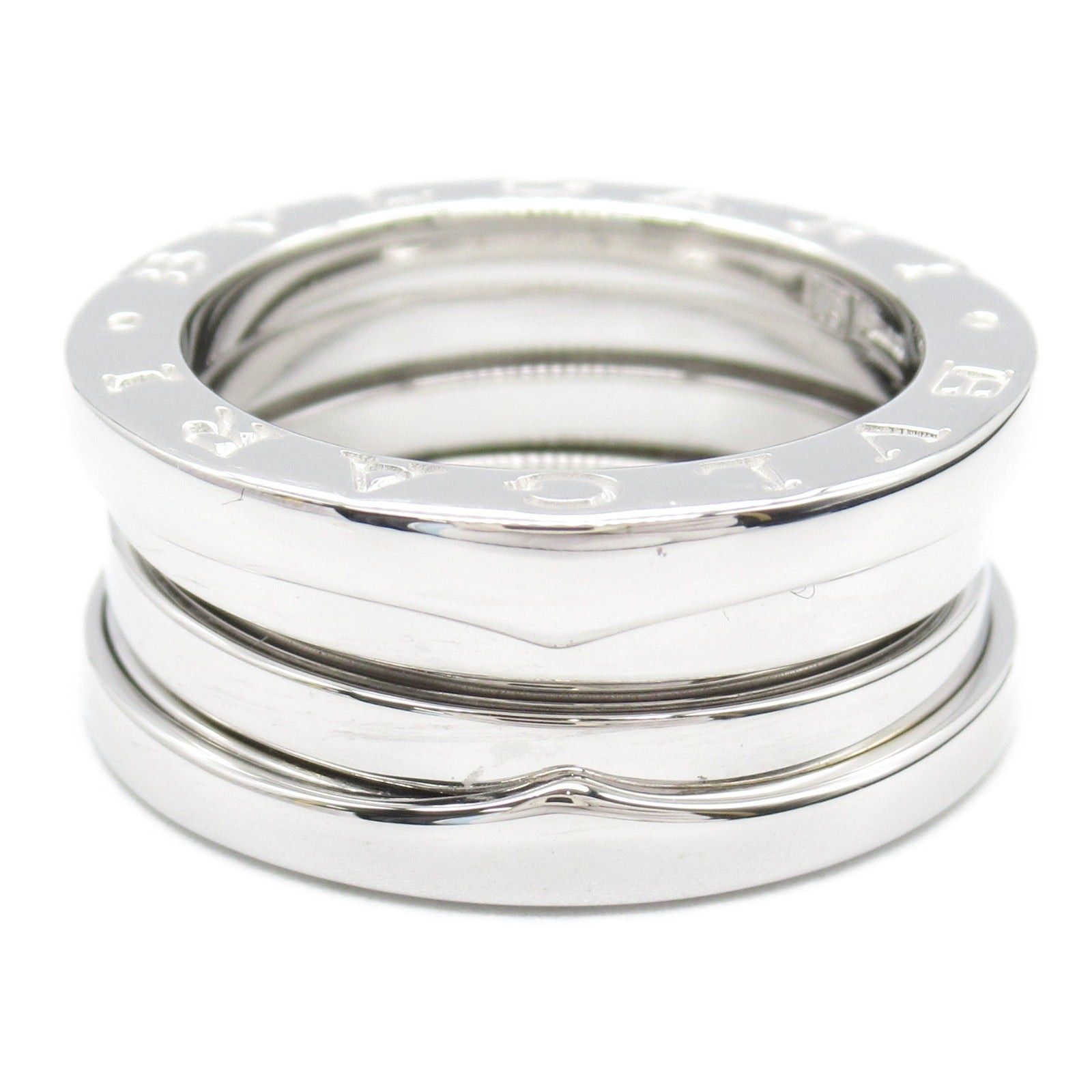 Bvlgari Bvlgari B Zero One Ring K18Wg (White Gold) Silver Size ONE SIZE - 3 Thumbnail