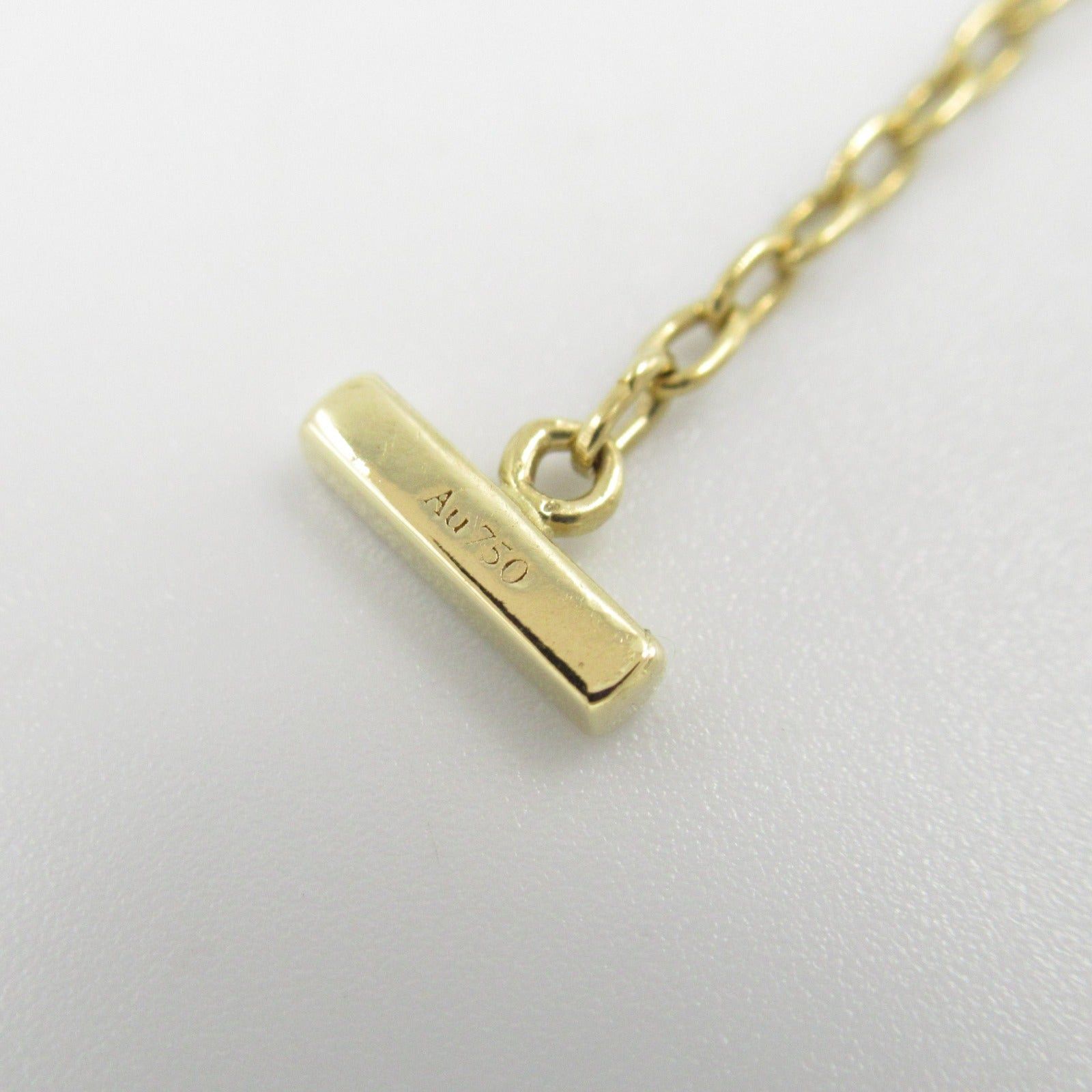 Tiffany & Co. Tiffany Co T Smile Mini Diamond Bracelet K18 (Yellow Gold) Clear Size ONE SIZE - 5 Thumbnail