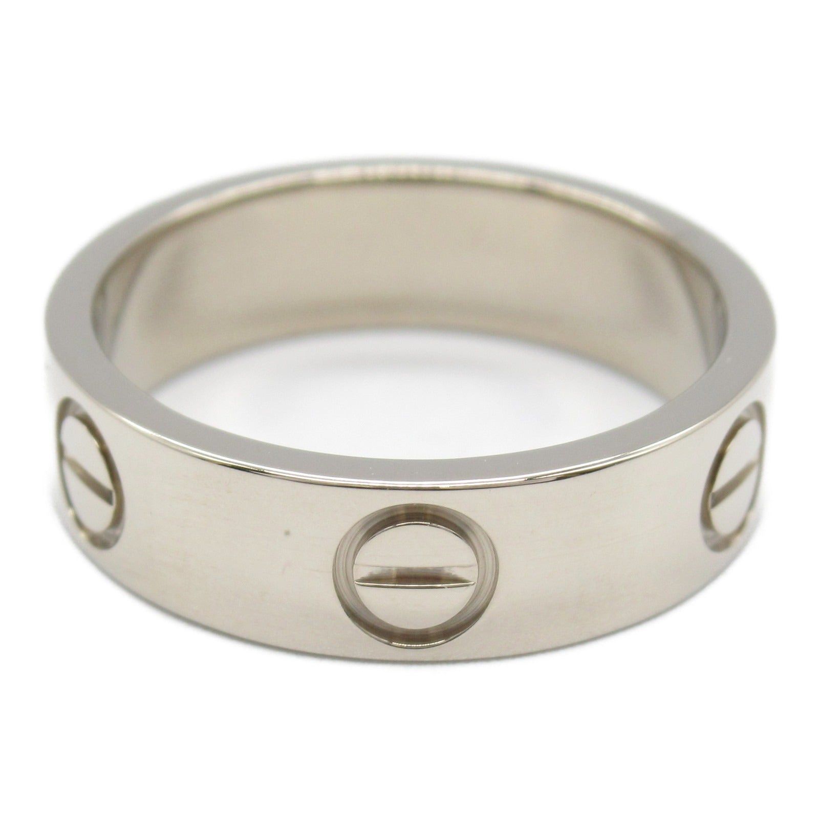 Cartier Cartier Love Ring K18Wg (White Gold) Silver Size ONE SIZE - 2 Thumbnail