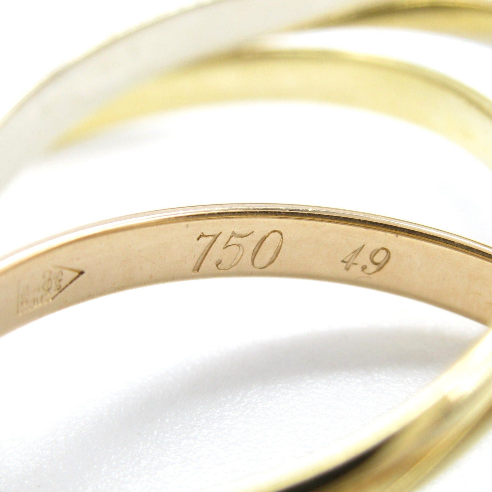 Cartier Cartier Trinity Ring K18 (Yellow Gold) K18Wg (White (Pink Gold Size ONE SIZE - 3 Thumbnail