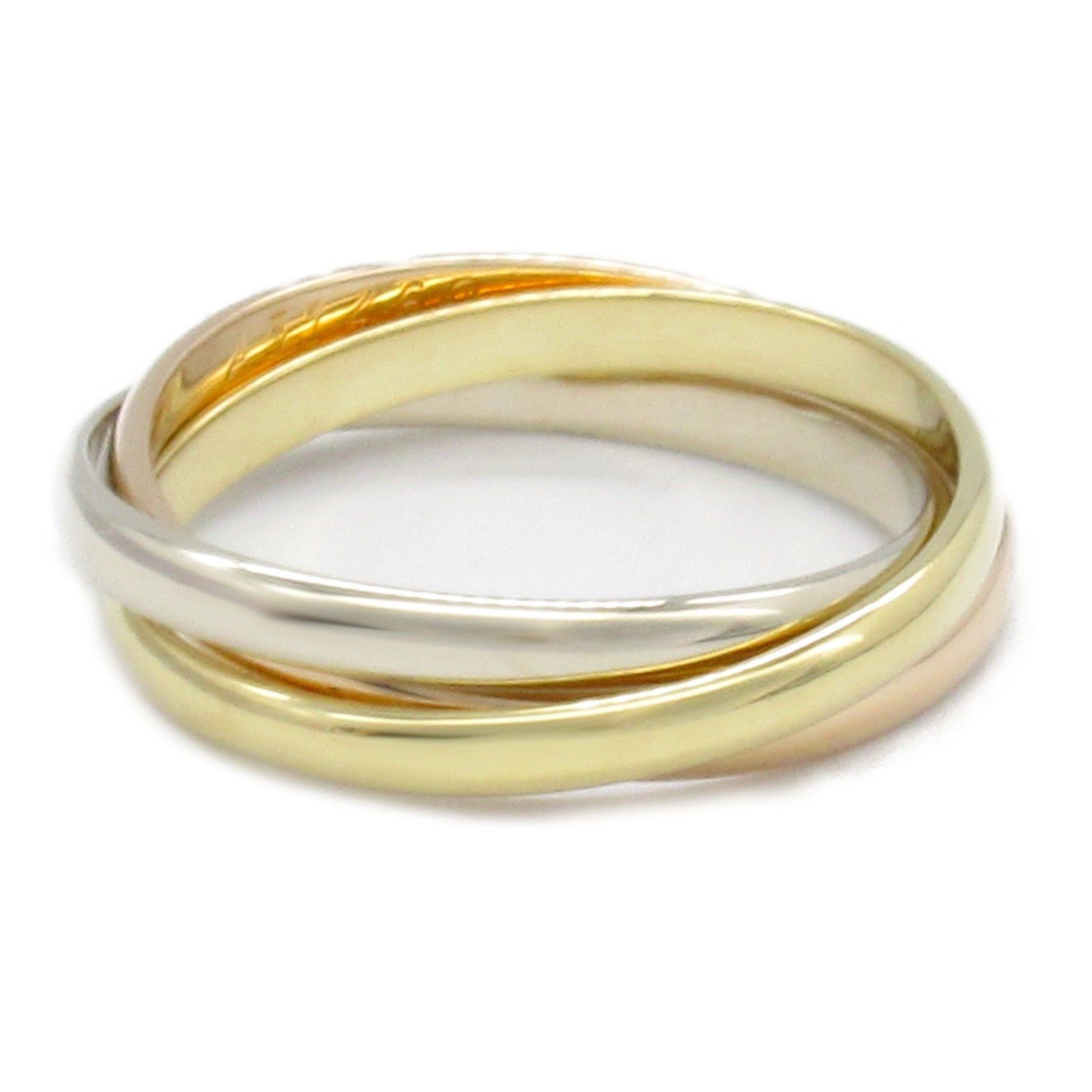 Cartier Cartier Trinity Ring K18 (Yellow Gold) K18Wg (White (Pink Gold Size ONE SIZE - 2 Thumbnail