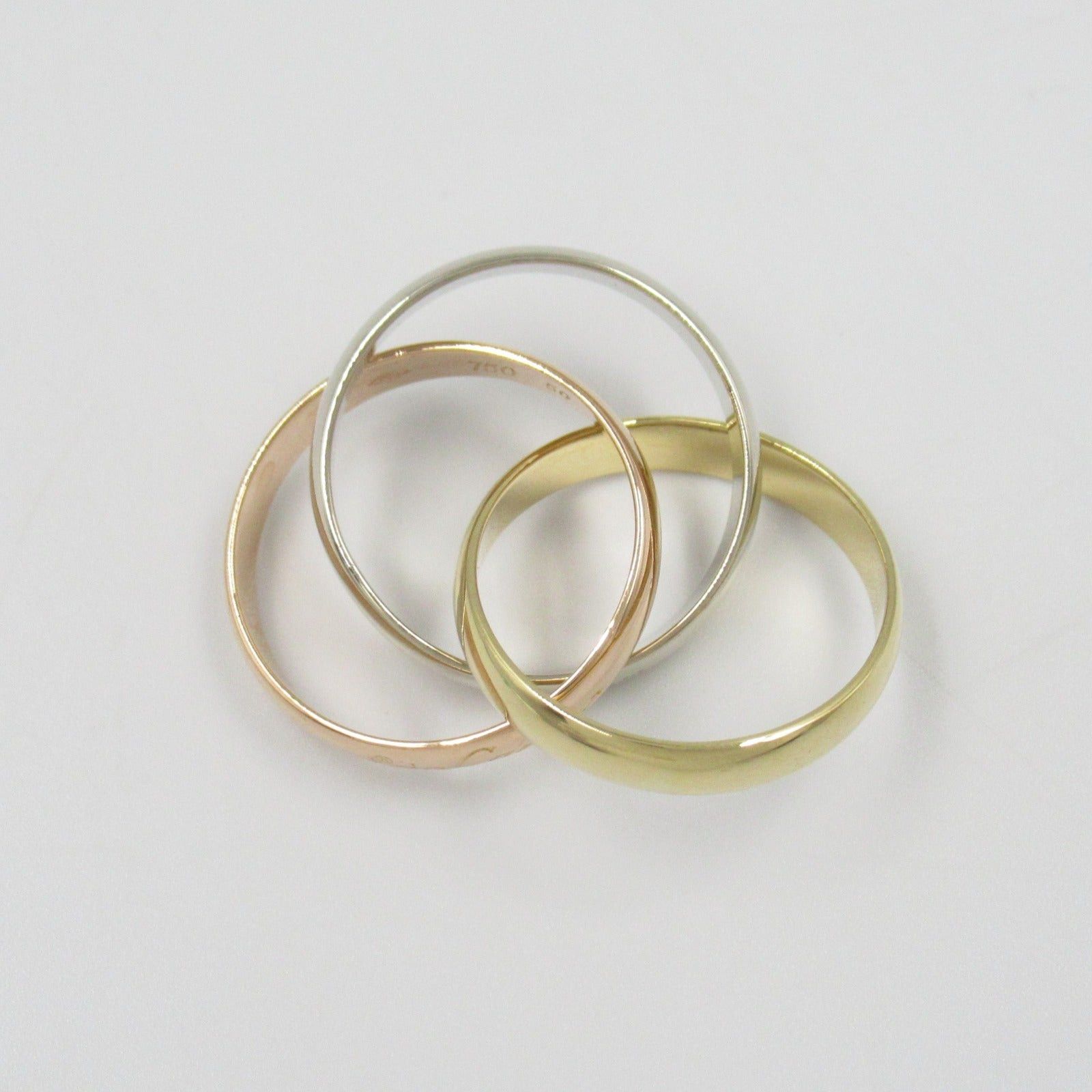 Cartier Cartier Trinity Ring K18 (Yellow Gold) K18Wg (White K18Pg (Pink Gold Silver Size ONE SIZE - 4 Thumbnail