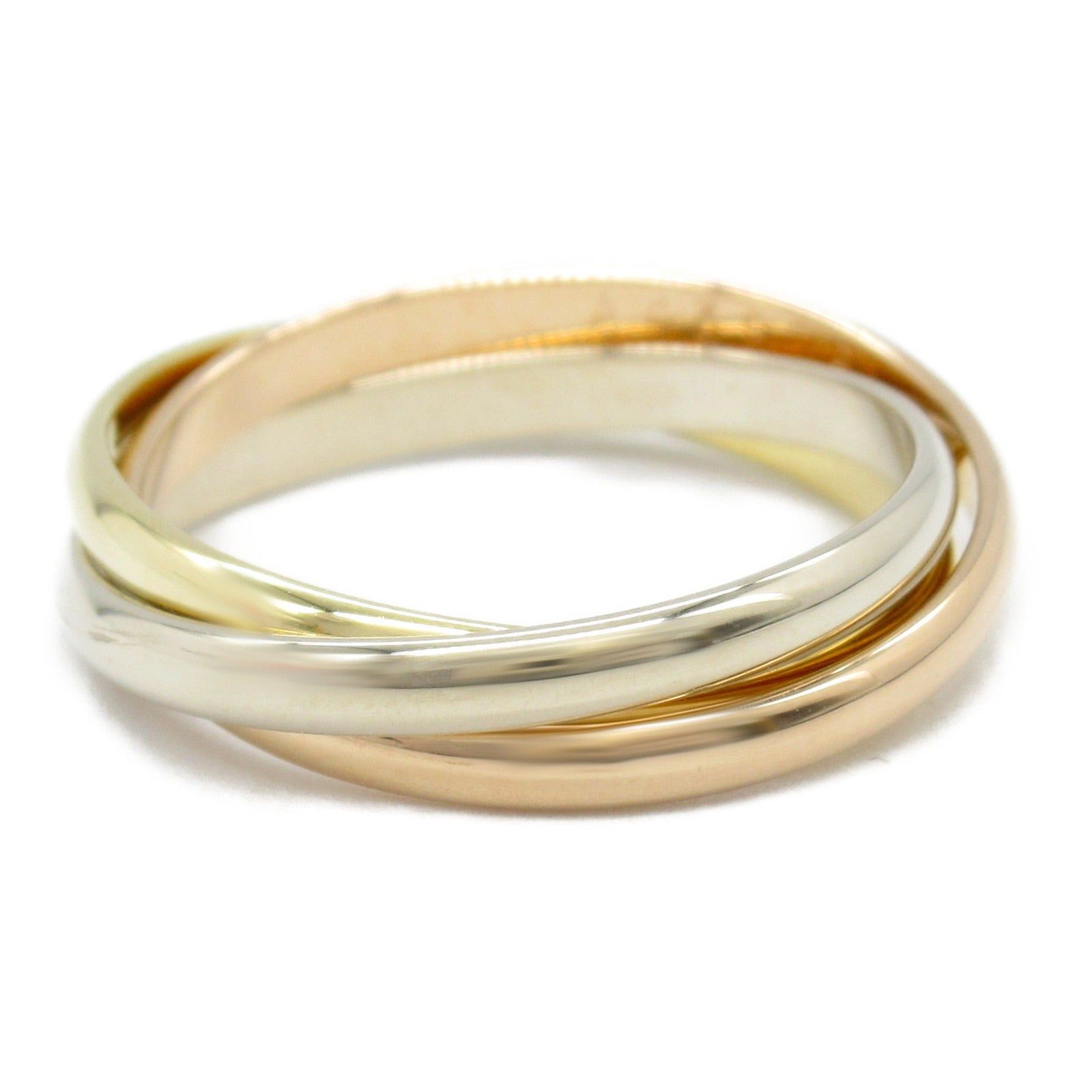 Cartier Cartier Trinity Ring K18 (Yellow Gold) K18Wg (White (Pink Gold Size ONE SIZE - 2 Thumbnail