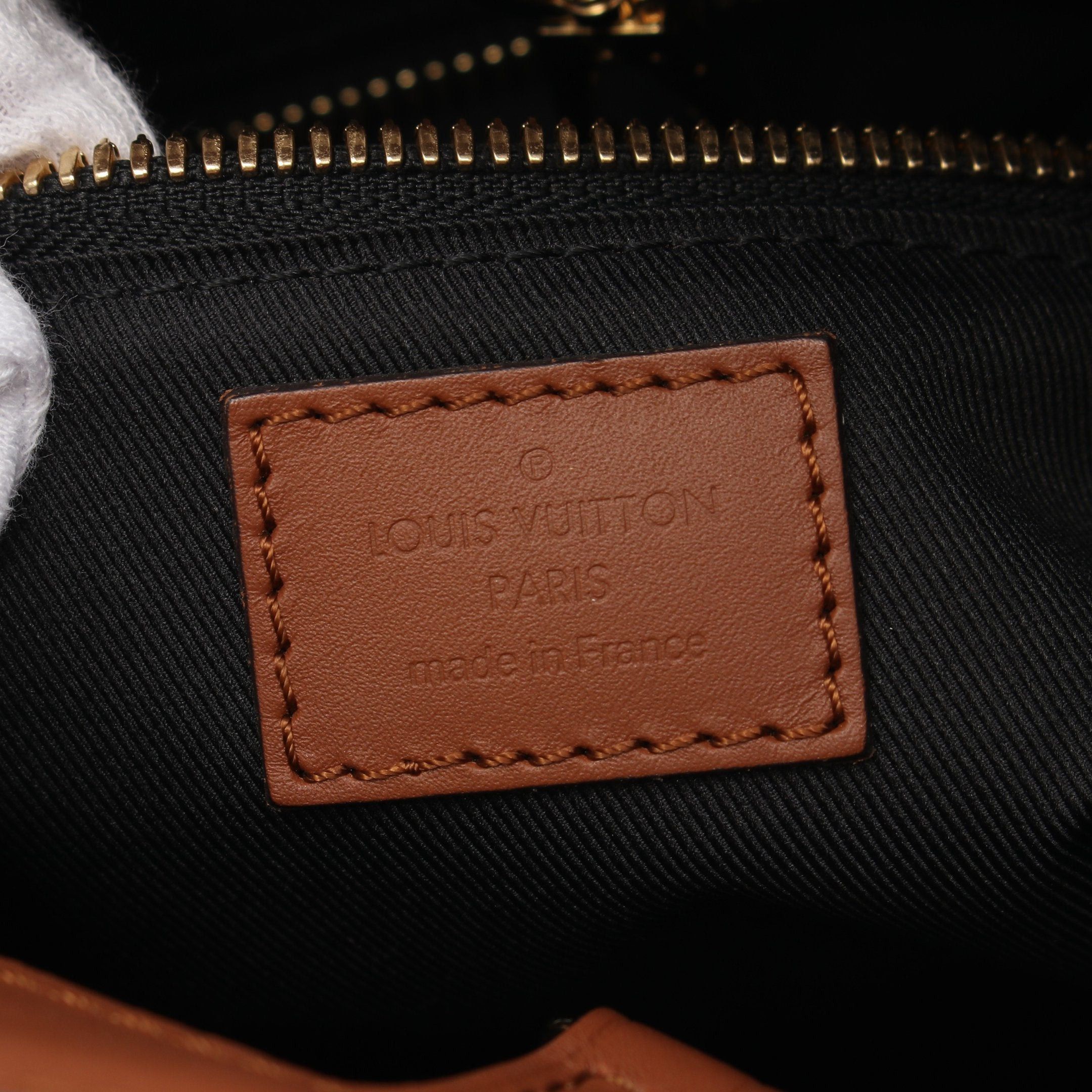 Louis Vuitton Louis Vuitton Hobo Dauphine Mm Monogram Reverse Shoulder Bag Leather Brown Beige Size ONE SIZE - 4 Thumbnail