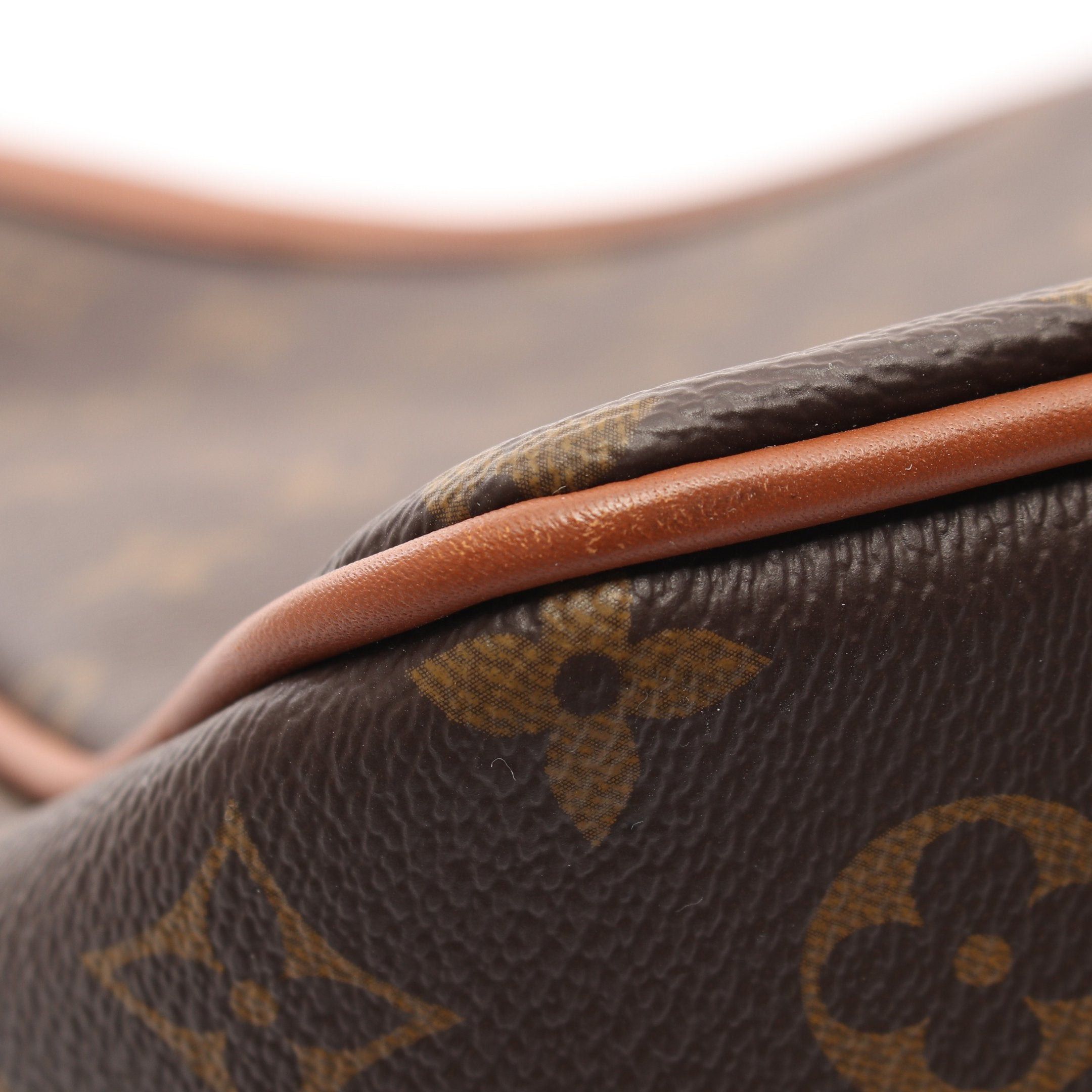 Louis Vuitton Louis Vuitton Hobo Dauphine Mm Monogram Reverse Shoulder Bag Leather Brown Beige Size ONE SIZE - 7 Thumbnail