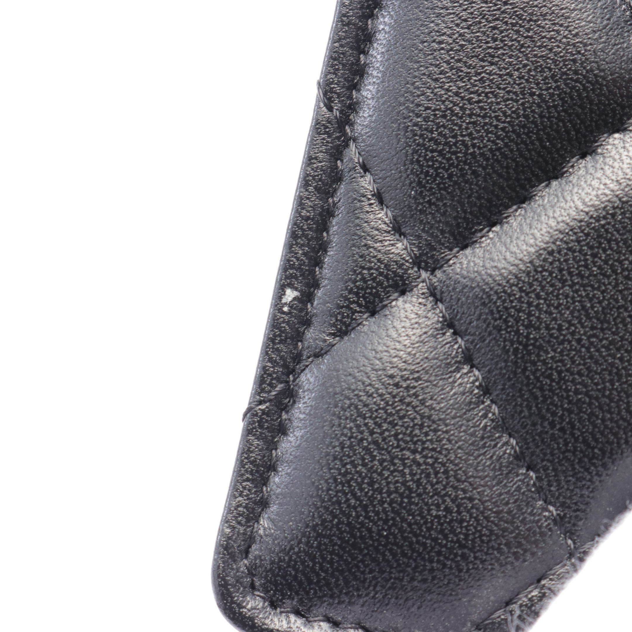 Chanel Chanel Matelasse Camellia Chain Wallet Leather Black Gold Hardware Size ONE SIZE - 7 Thumbnail