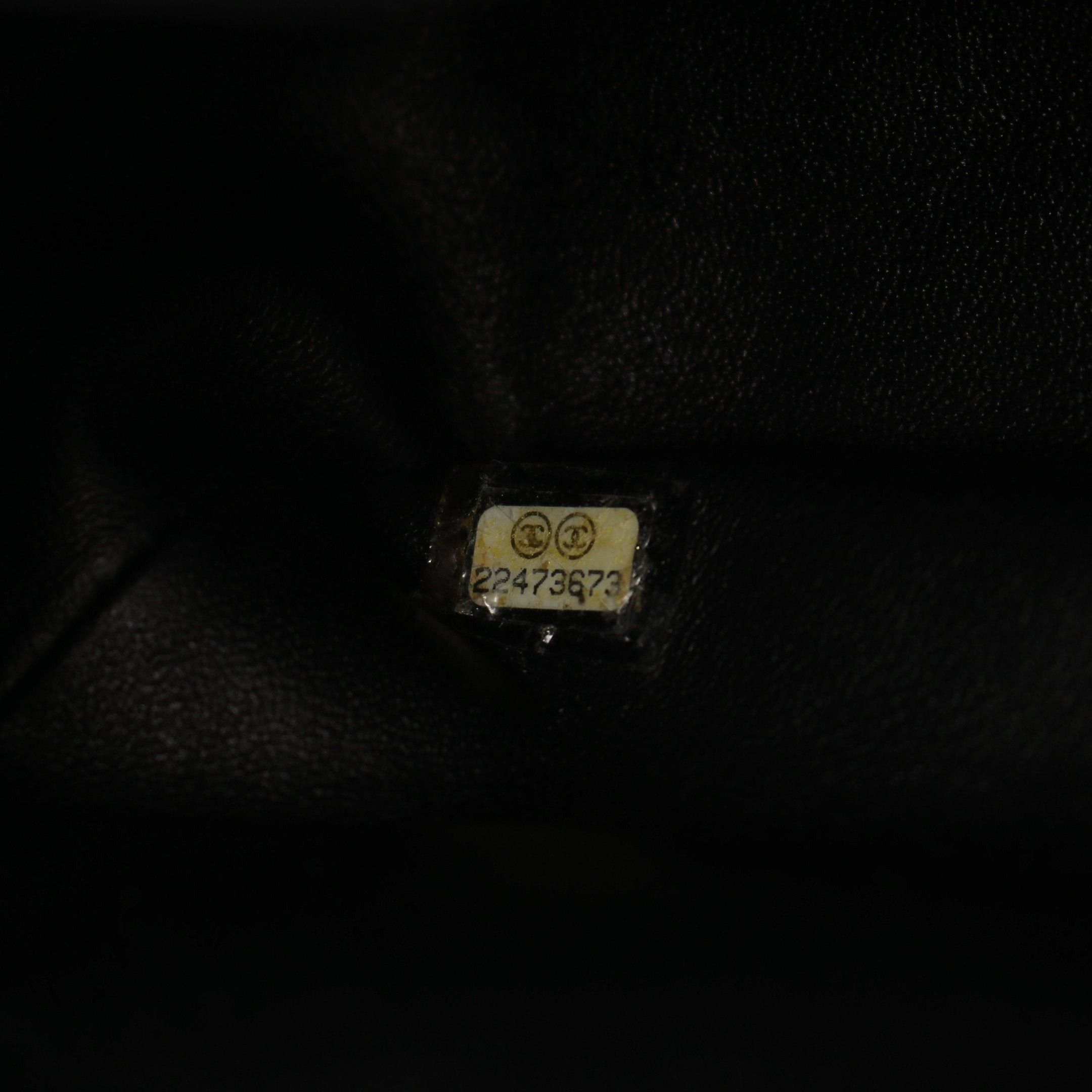 Chanel Chanel Matelasse Double Flap Chain Shoulder Bag Caviar Skin Black Gold Hardware Size ONE SIZE - 5 Thumbnail