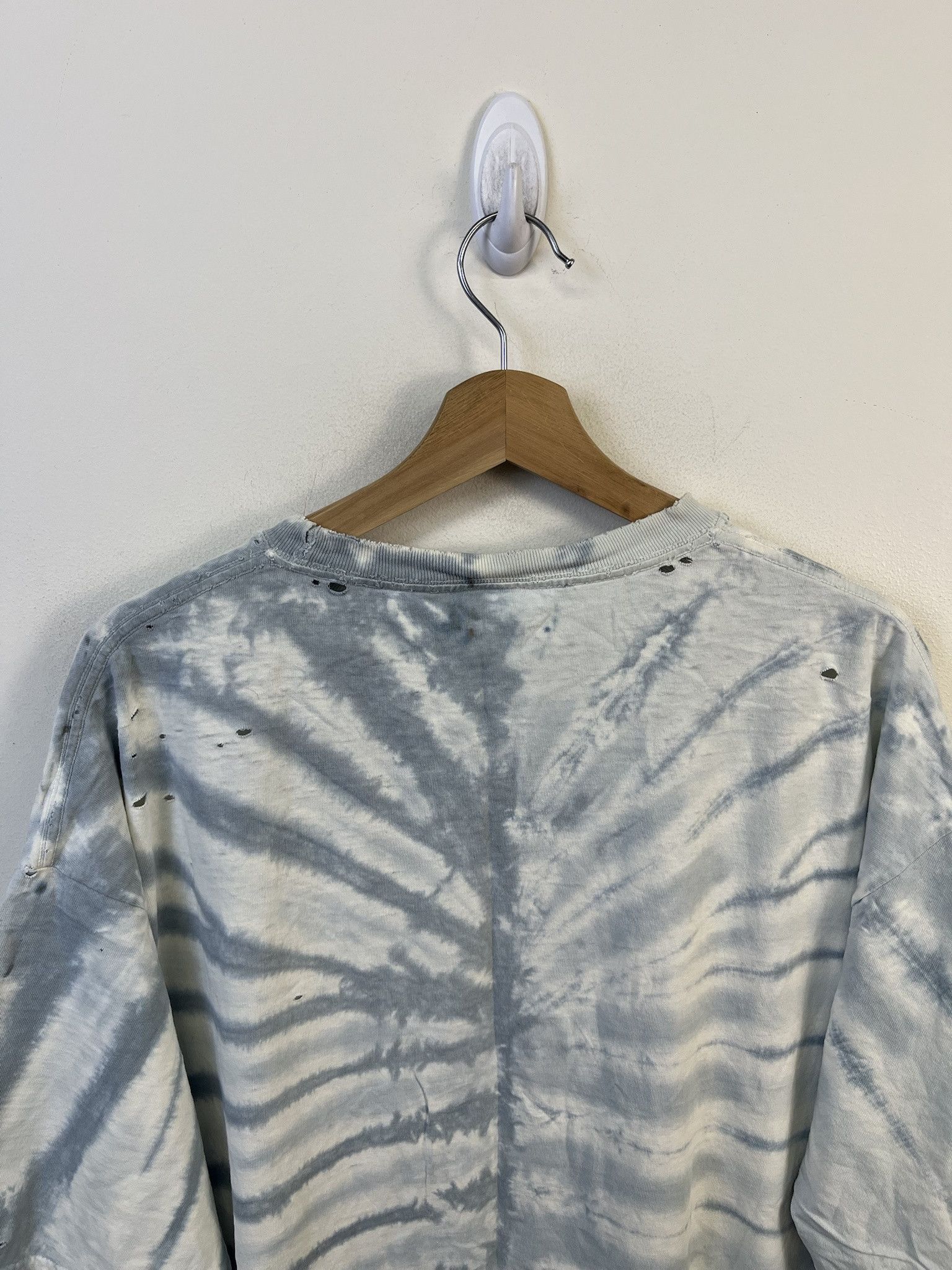 Other Vintage Wolf Tee 1990s Tie Dye Distressed Animal Tee Shrit Size XXL Size US XXL / EU 58 / 5 - 7 Thumbnail