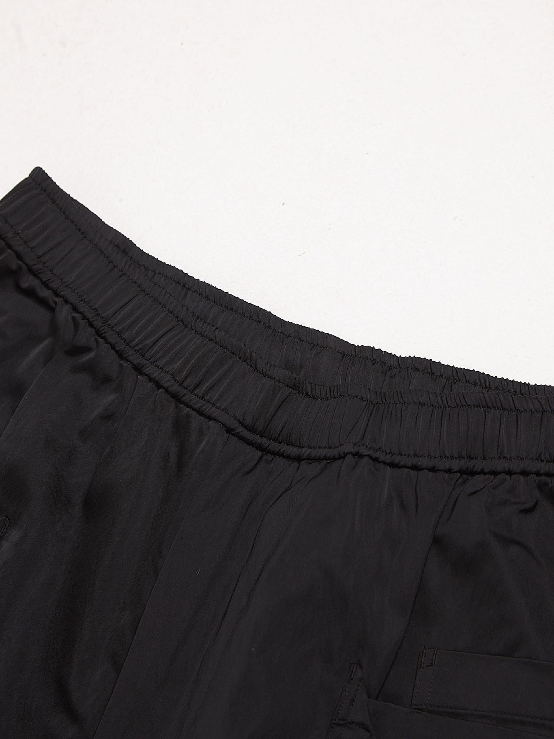 Julius Black Viscose Nylon Satin Cargo Pants Size US 34 / EU 50 - 3 Thumbnail