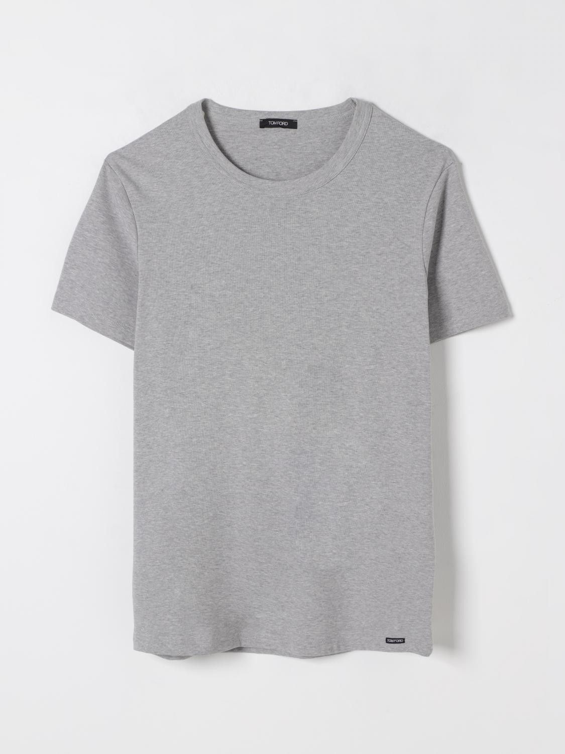 Tom Ford Tom Ford T-Shirt Men Grey Size US S / EU 44-46 / 1 - 2 Thumbnail