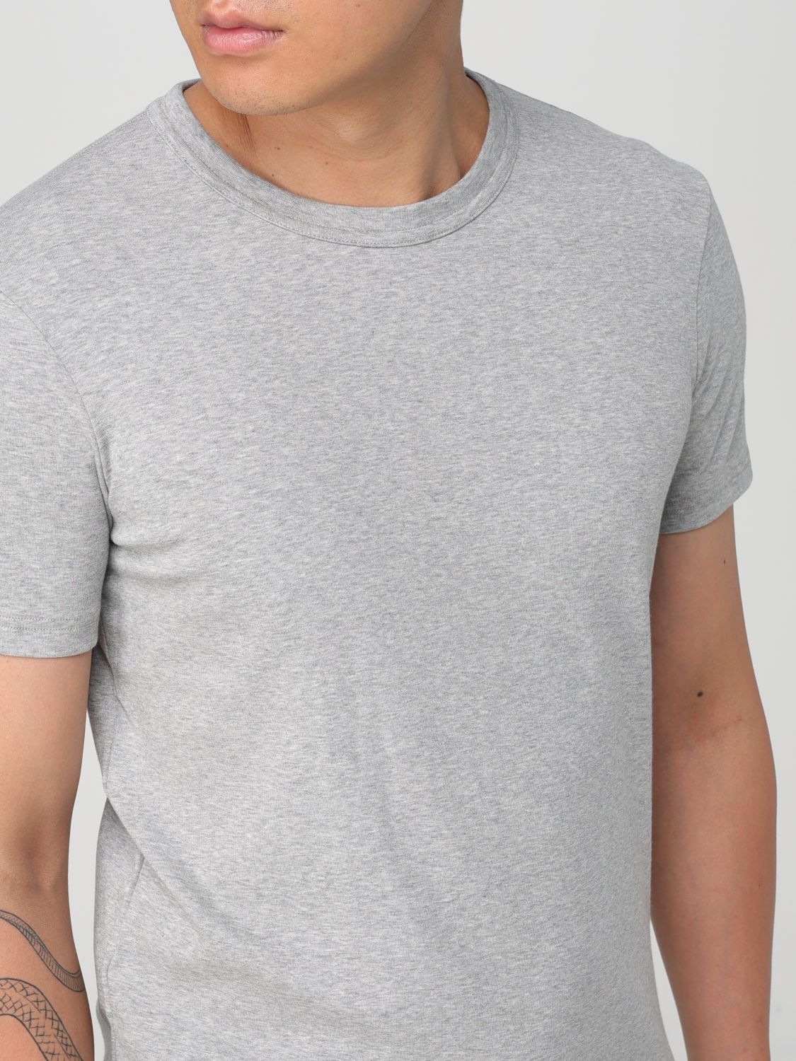 Tom Ford Tom Ford T-Shirt Men Grey Size US S / EU 44-46 / 1 - 5 Thumbnail