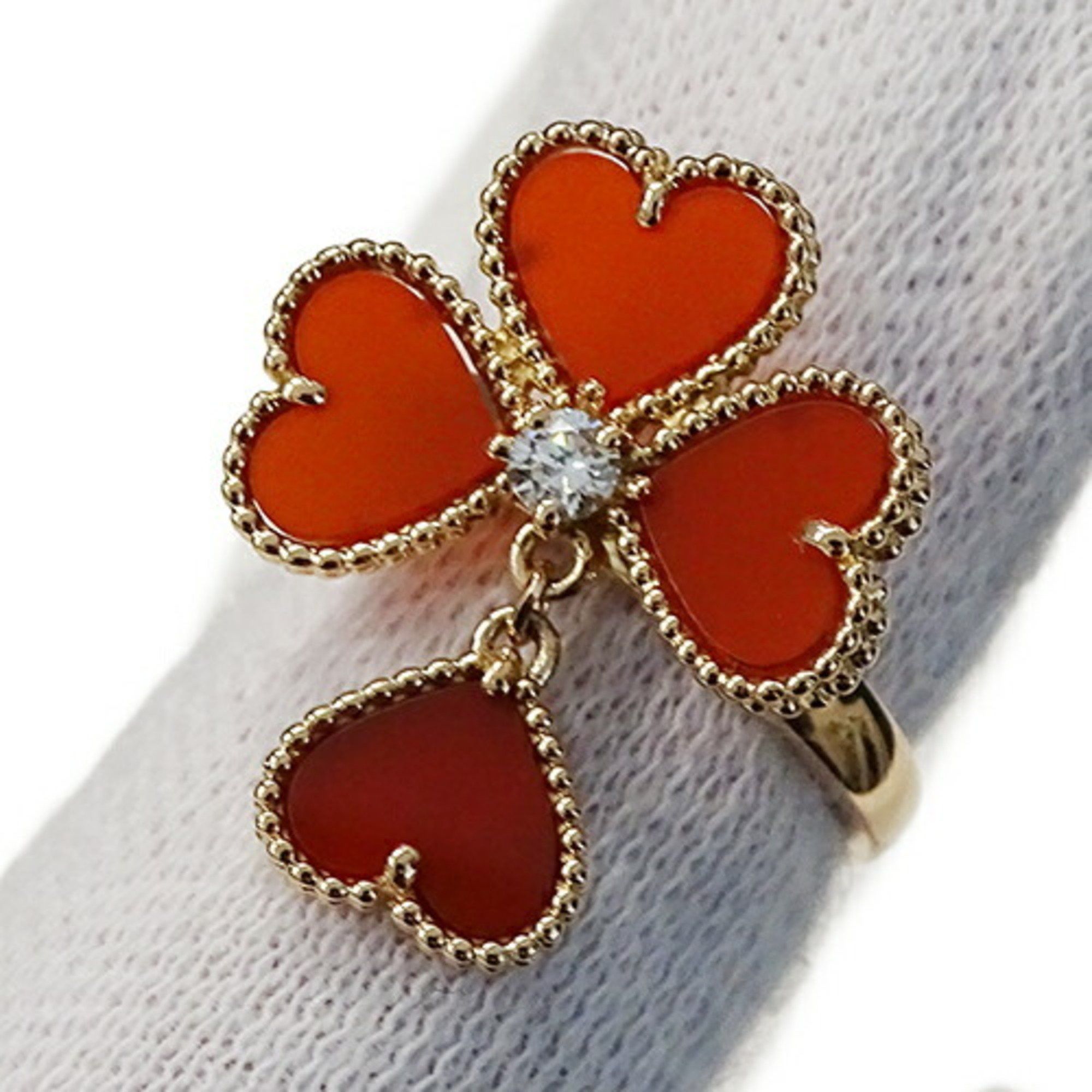 Van Cleef & Arpels Van Cleef & Arpels Alhambra coeur ring Size ONE SIZE - 9 Thumbnail