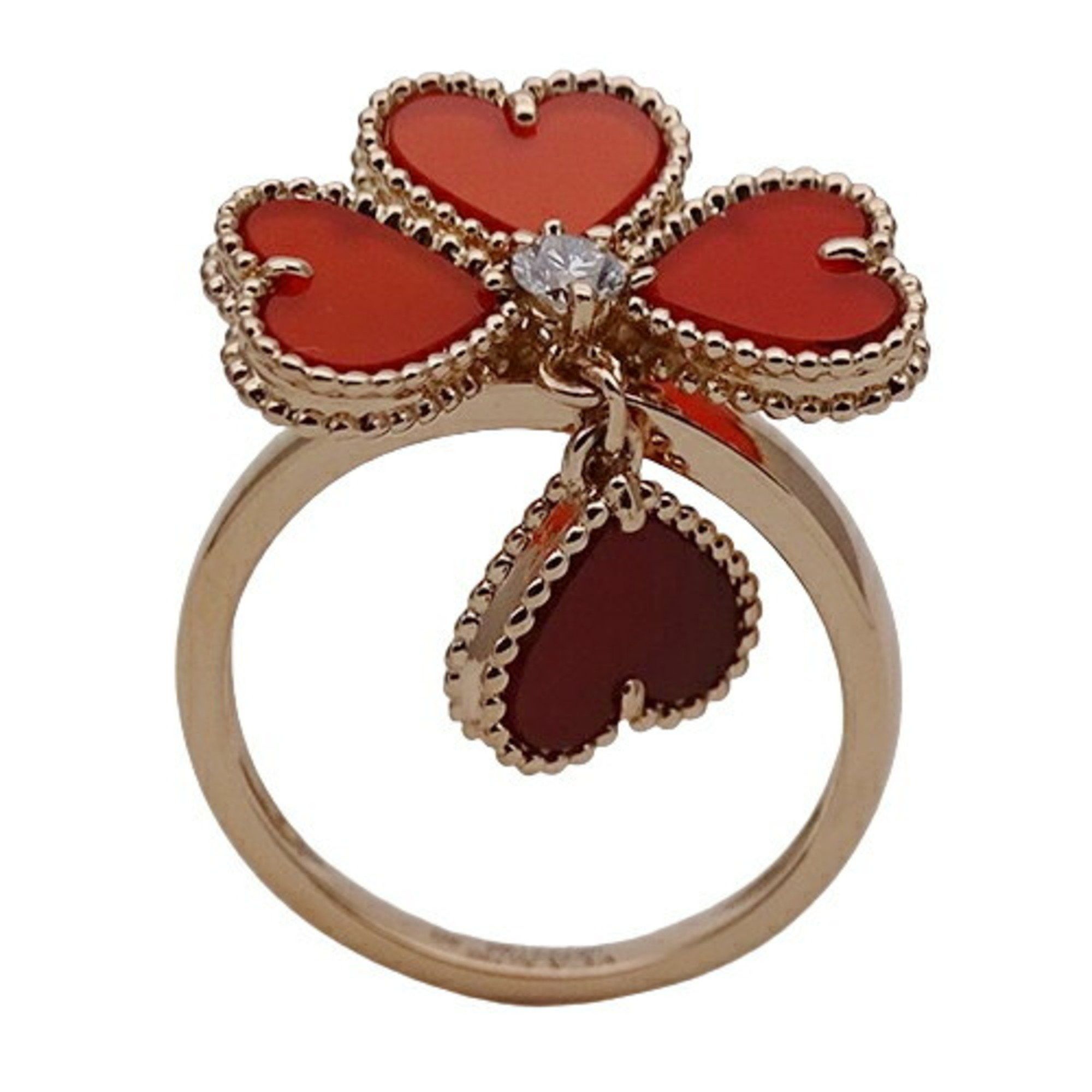 Van Cleef & Arpels Van Cleef & Arpels Alhambra coeur ring Size ONE SIZE - 5 Thumbnail