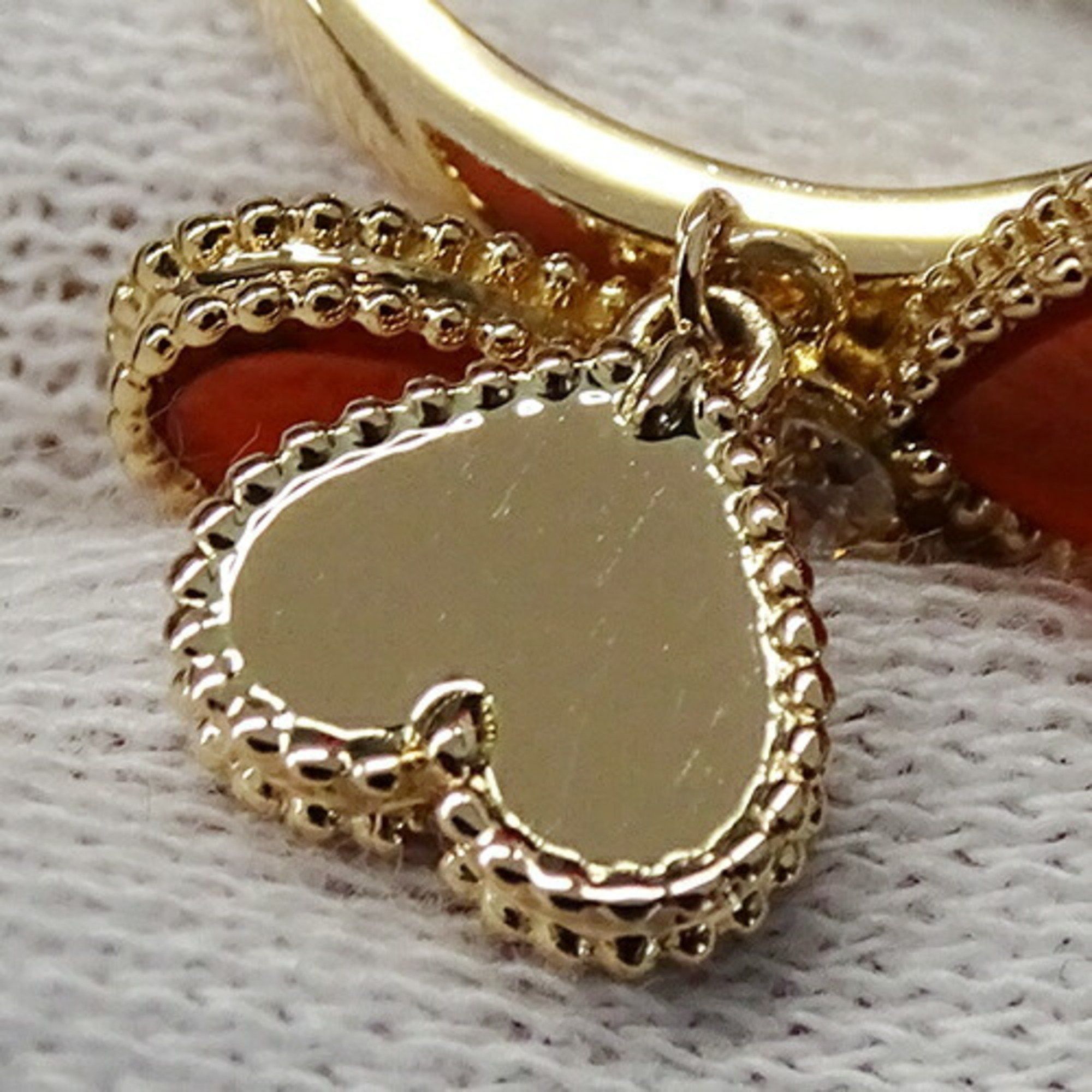 Van Cleef & Arpels Van Cleef & Arpels Alhambra coeur ring Size ONE SIZE - 10 Thumbnail