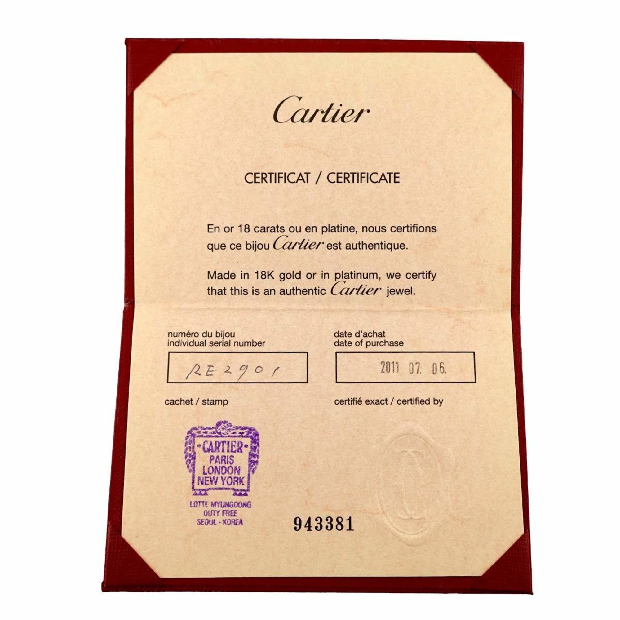 Cartier Cartier Love ring Size ONE SIZE - 7 Thumbnail