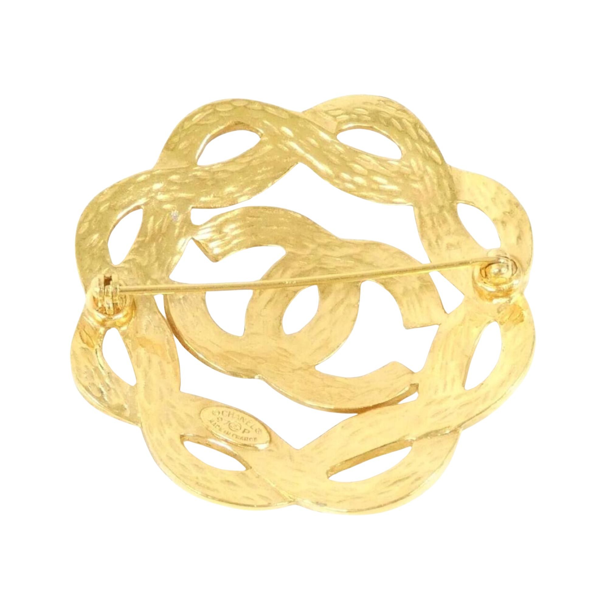 Chanel Chanel Coco Mark brooch Size ONE SIZE - 2 Thumbnail