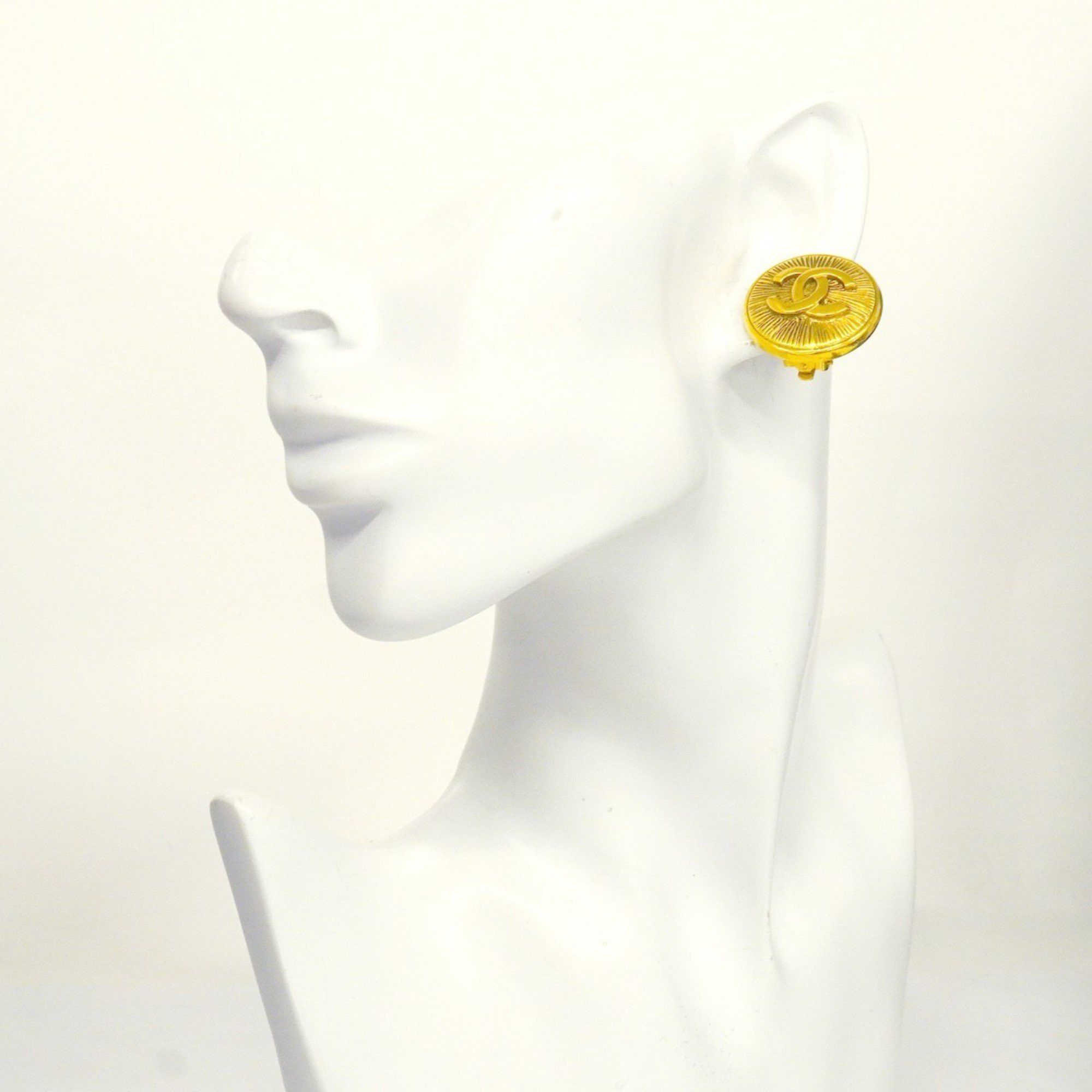 Chanel Chanel Coco Mark earring Size ONE SIZE - 4 Thumbnail