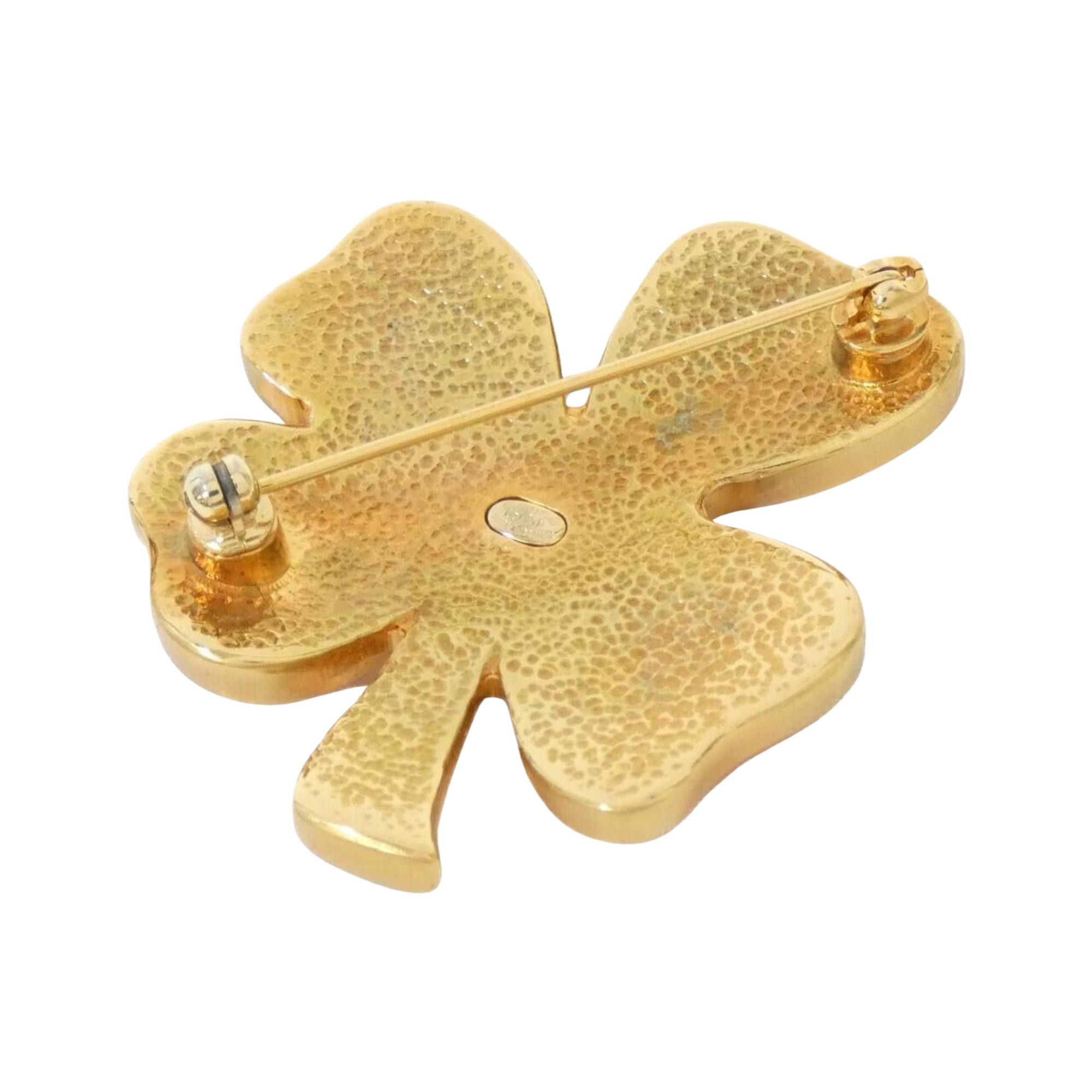 Chanel Chanel Clover brooch Size ONE SIZE - 2 Thumbnail