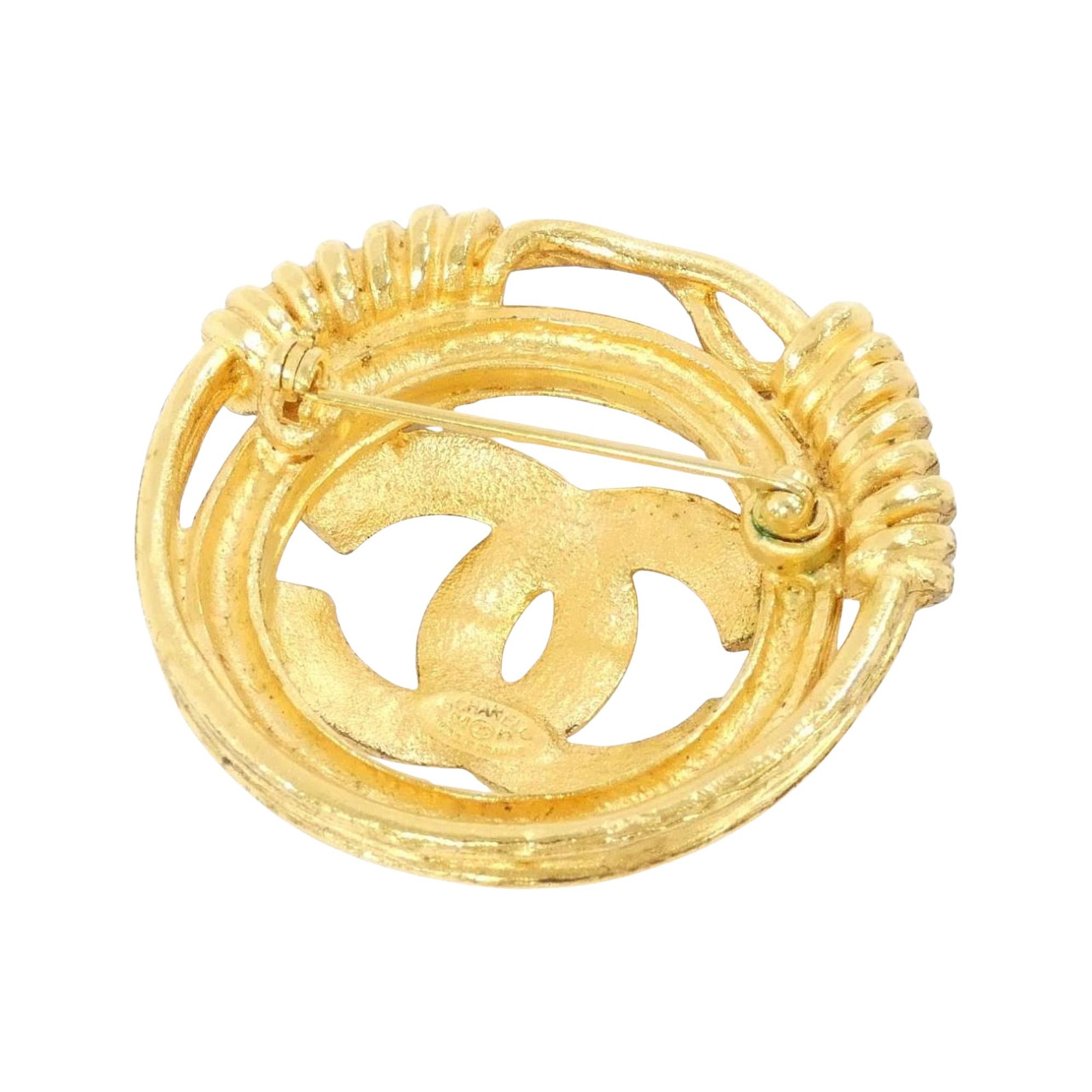 Chanel Chanel Coco Mark brooch Size ONE SIZE - 2 Thumbnail