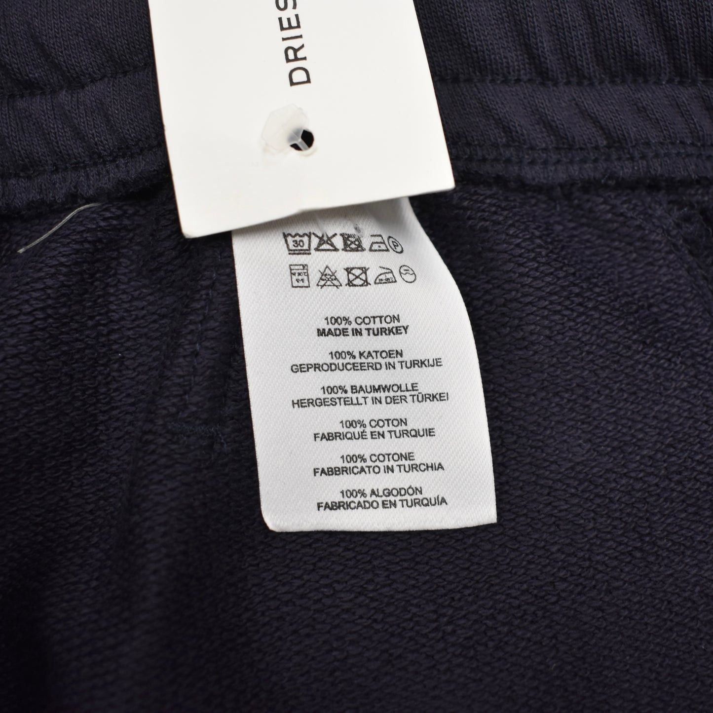 Dries Van Noten Dries Van Noten Navy French Terry Sweat Shorts Size US 36 / EU 52 - 6 Thumbnail