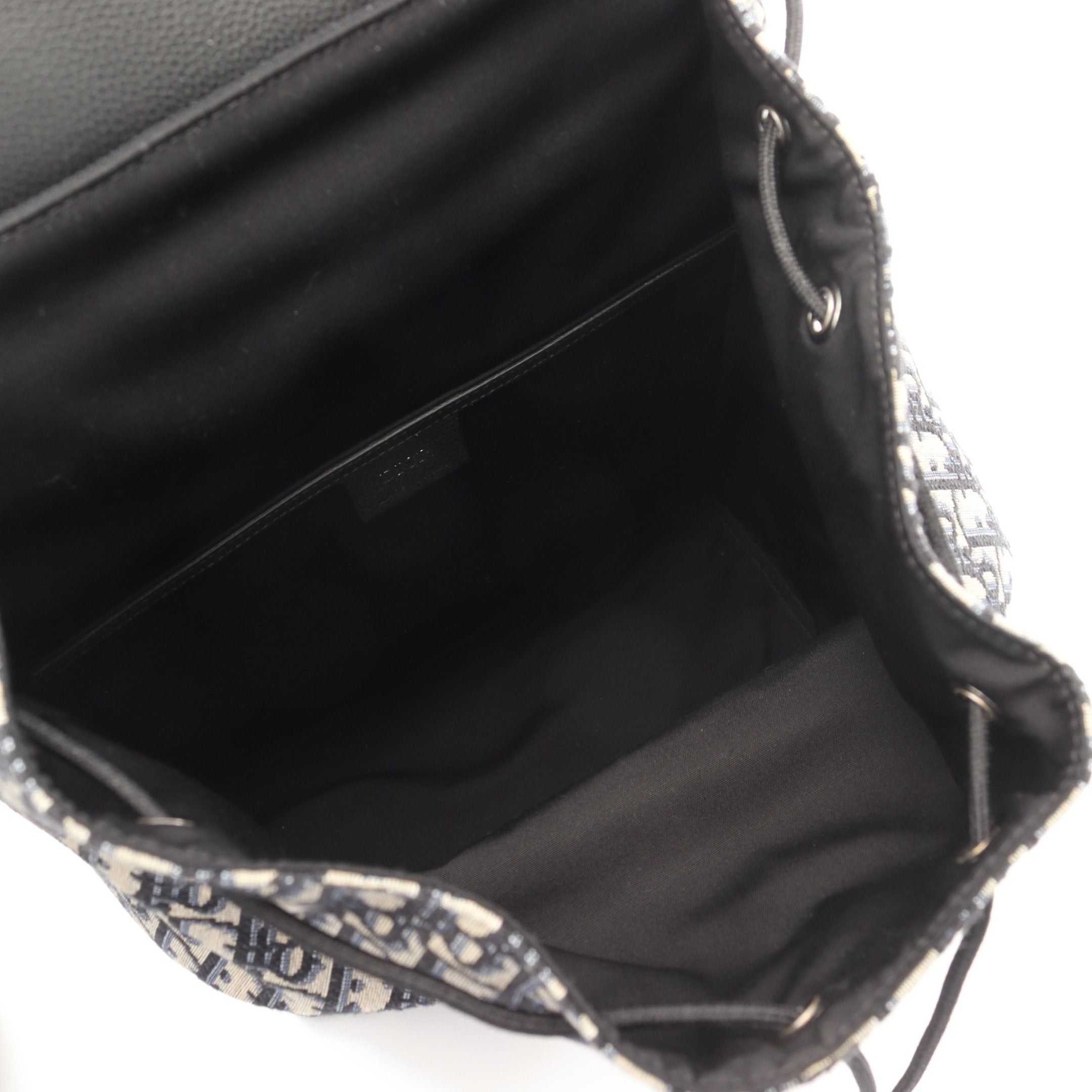 Dior Dior Motion Backpack Rucksack Canvas Leather Ivory Navy Black Size ONE SIZE - 3 Thumbnail
