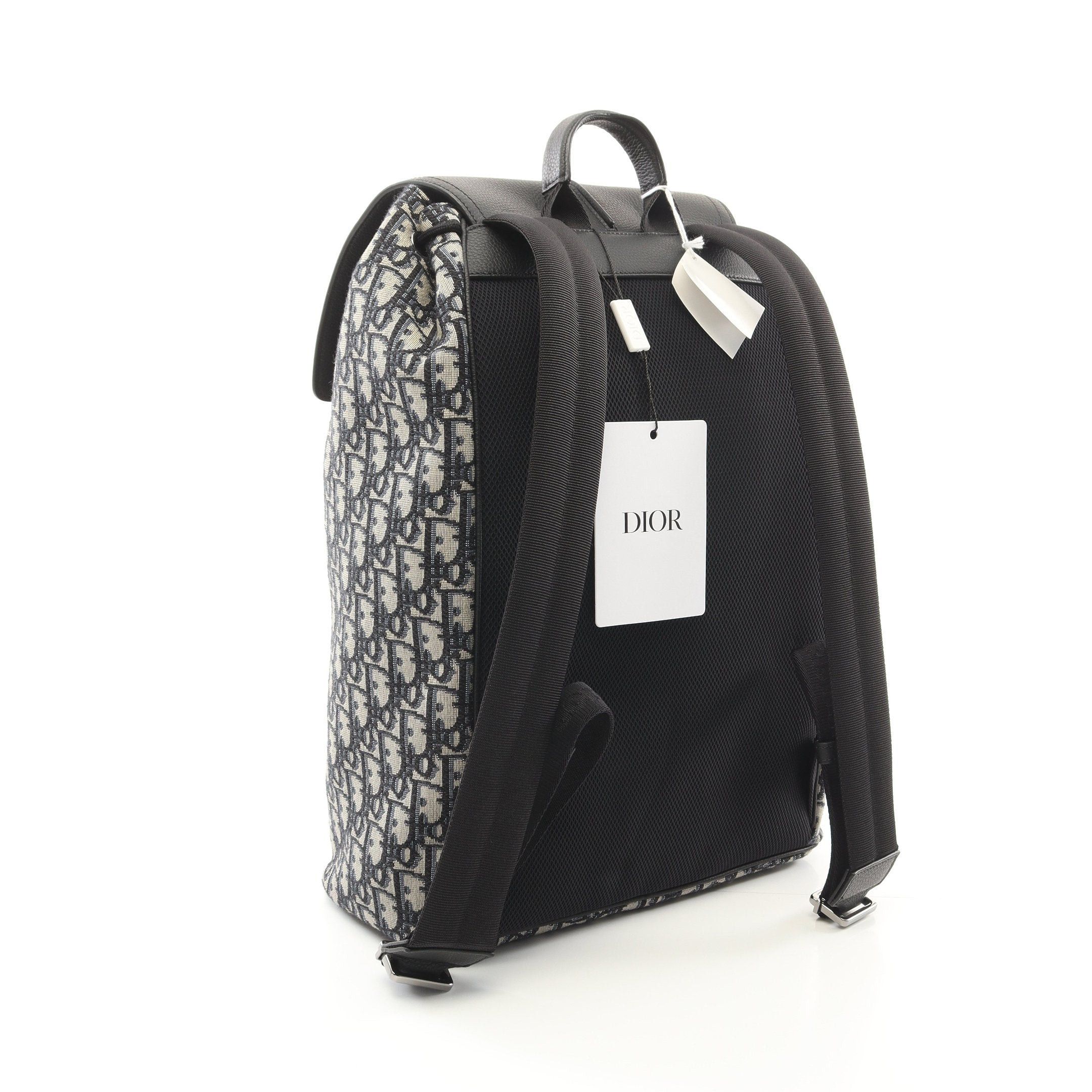 Dior Dior Motion Backpack Rucksack Canvas Leather Ivory Navy Black Size ONE SIZE - 2 Thumbnail