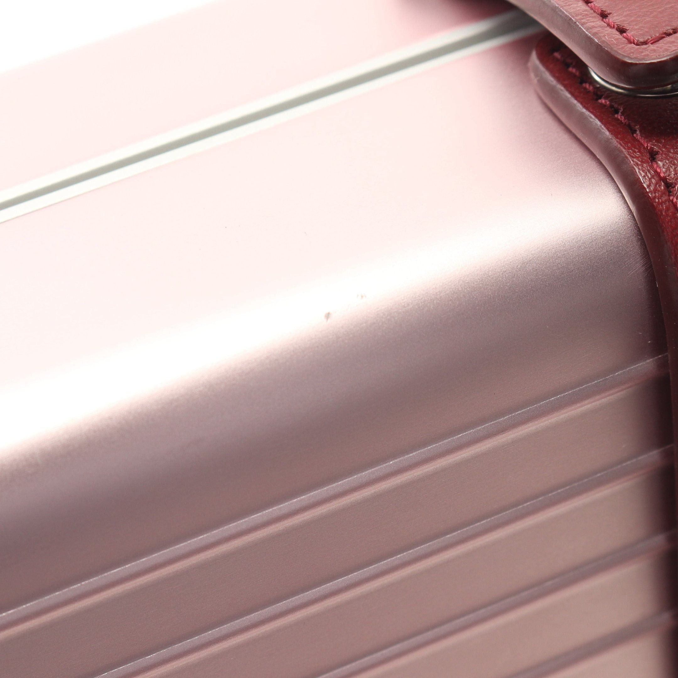 Dior Dior Christian Dior * Rimowa Personal Clutch Bag Shoulder Aluminum Leather Pink Burgundy Size ONE SIZE - 6 Thumbnail