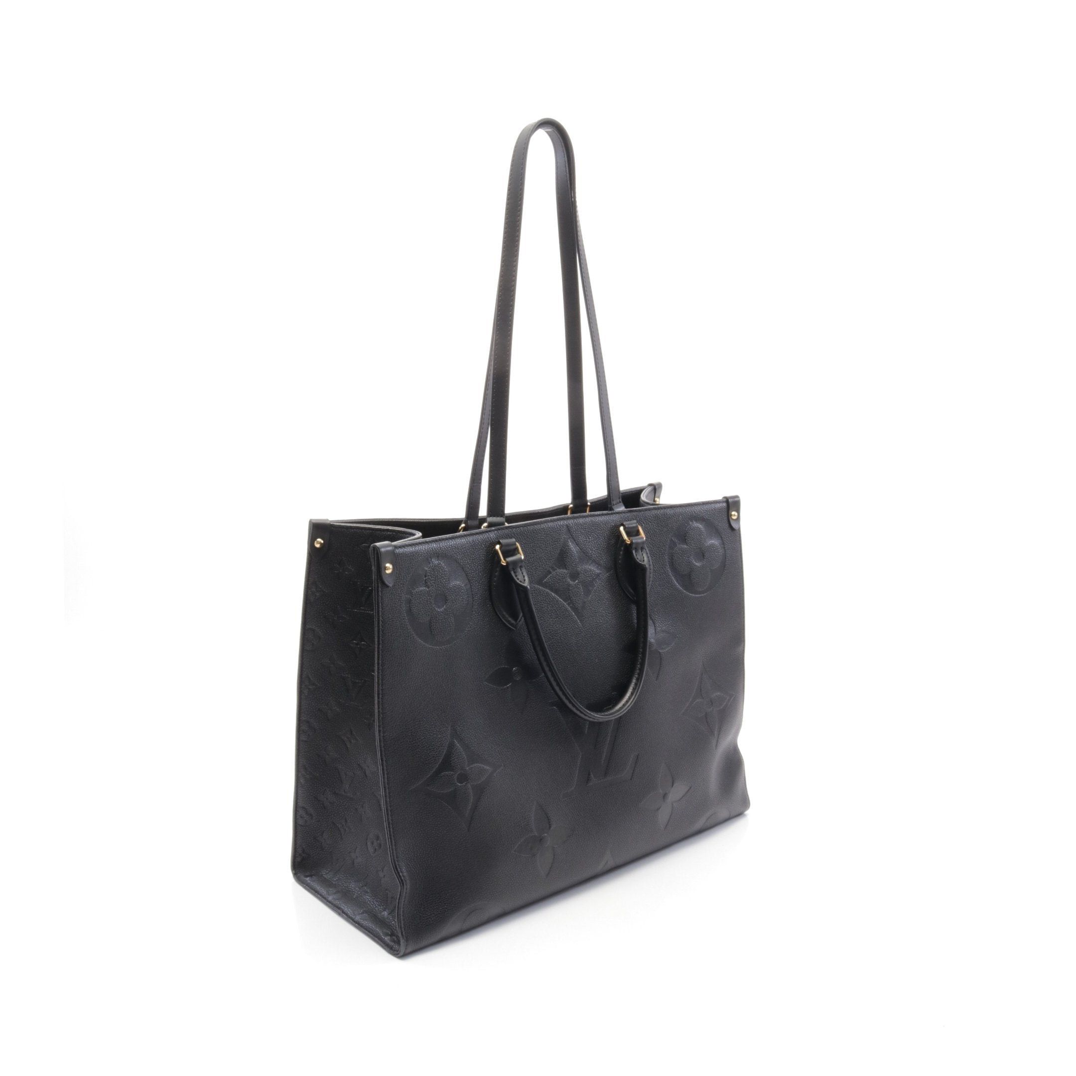 Louis Vuitton Louis Vuitton On-The-Go Gm Monogram Empreinte Noir Shoulder Bag Tote Leather Black Size ONE SIZE - 2 Thumbnail