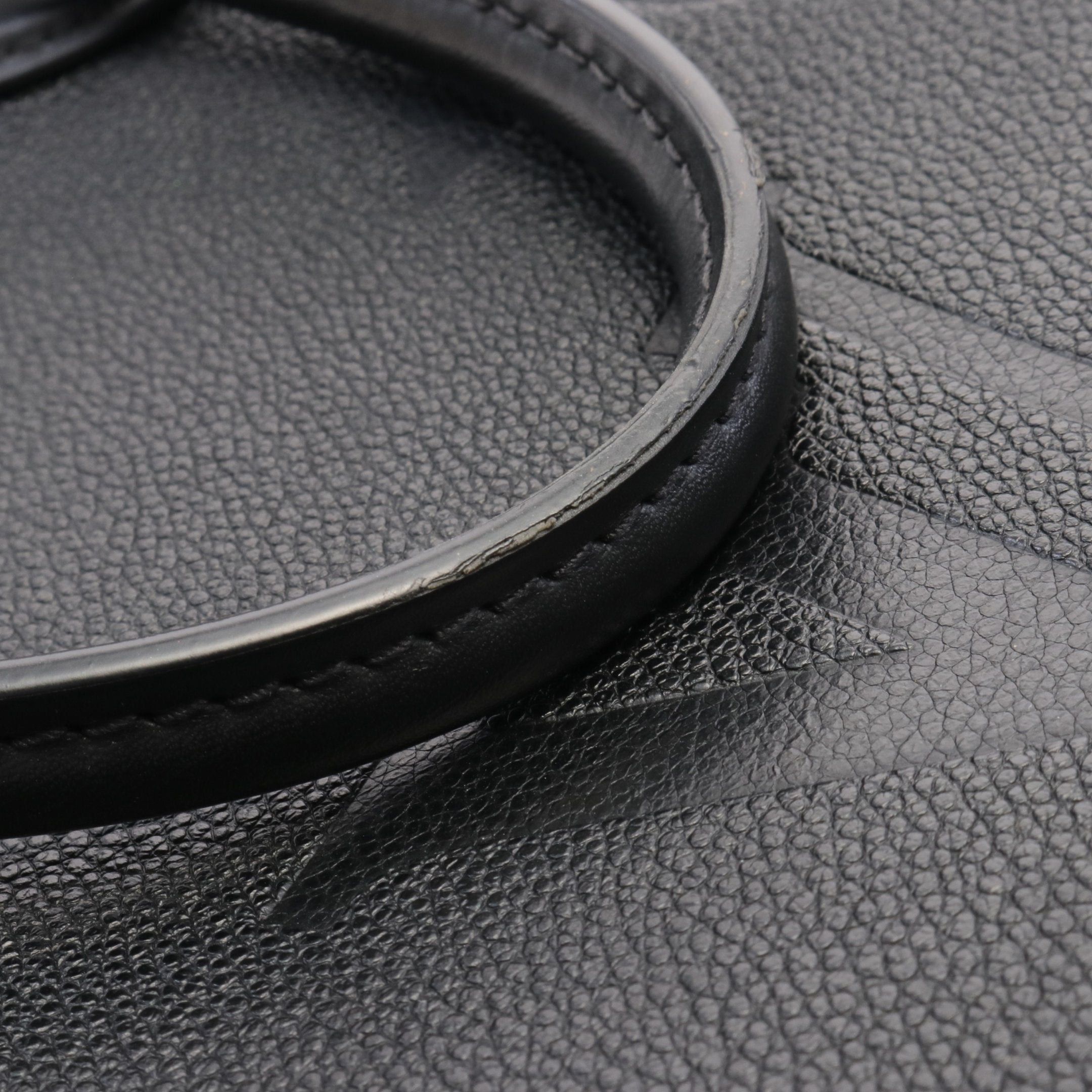 Louis Vuitton Louis Vuitton On-The-Go Gm Monogram Empreinte Noir Shoulder Bag Tote Leather Black Size ONE SIZE - 7 Thumbnail