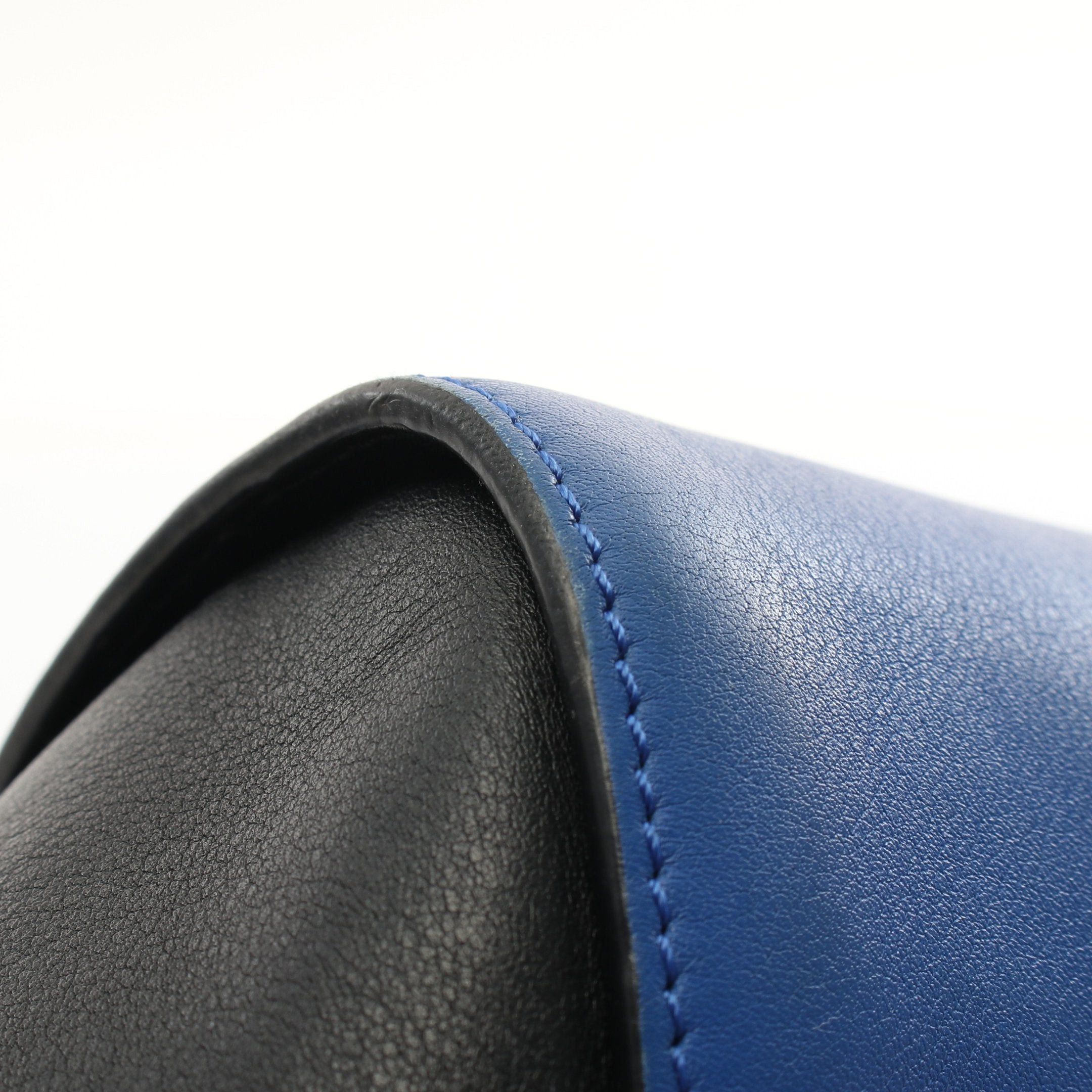 Loewe Loewe Hammock Small Handbag Leather Blue Black Size ONE SIZE - 5 Thumbnail