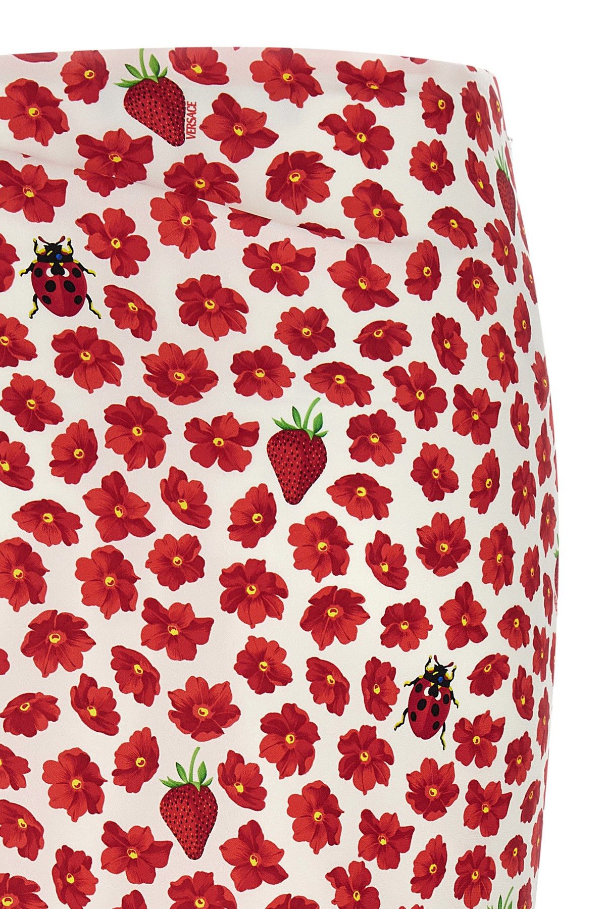 Versace 'Strawberry Garden' skirt Size 27" / US 4 / IT 40 - 4 Thumbnail