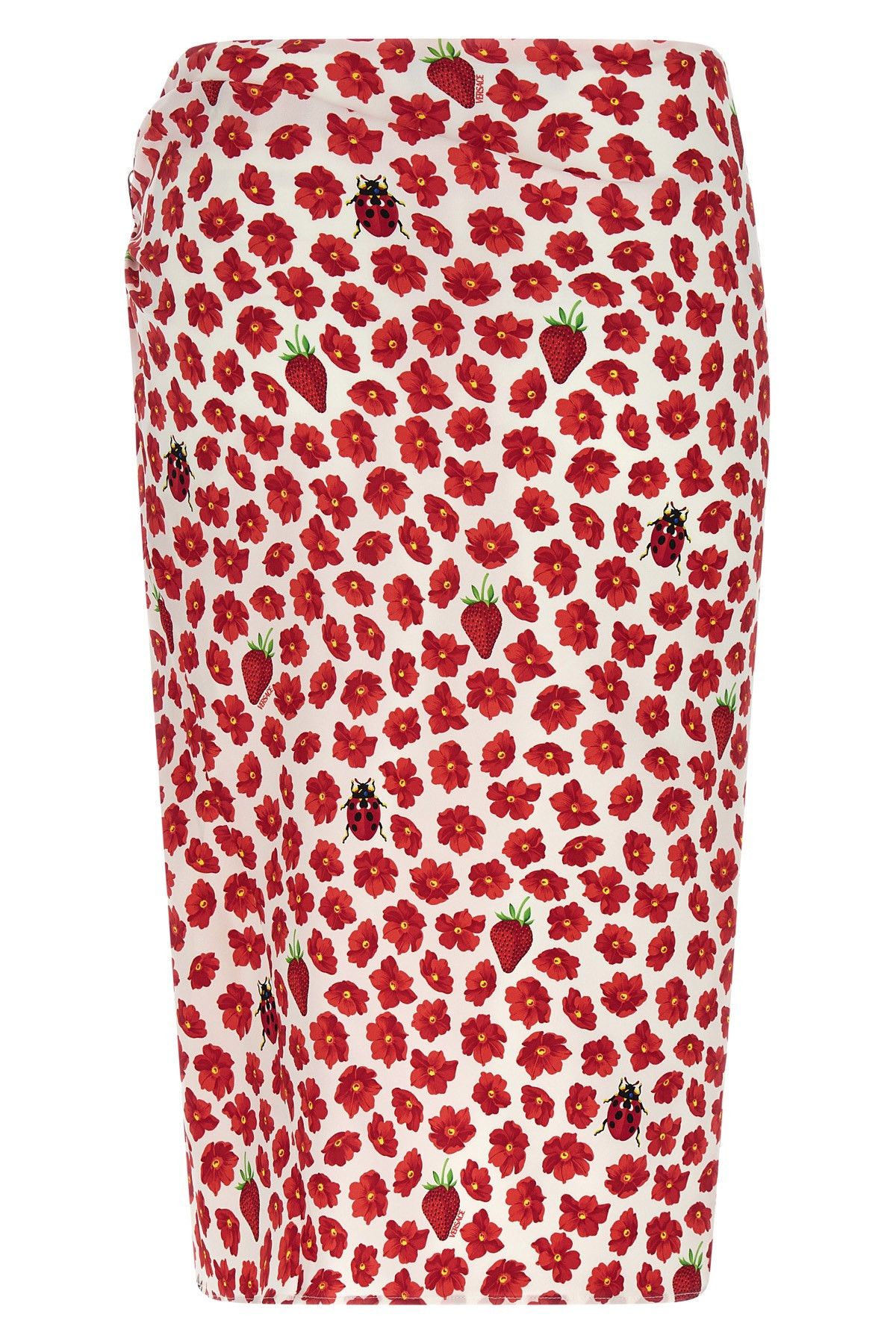 Versace 'Strawberry Garden' skirt Size 30" / US 8 / IT 44 - 2 Thumbnail