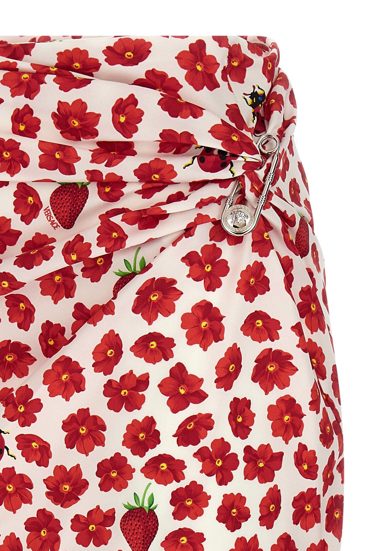 Versace 'Strawberry Garden' skirt Size 30" / US 8 / IT 44 - 3 Thumbnail