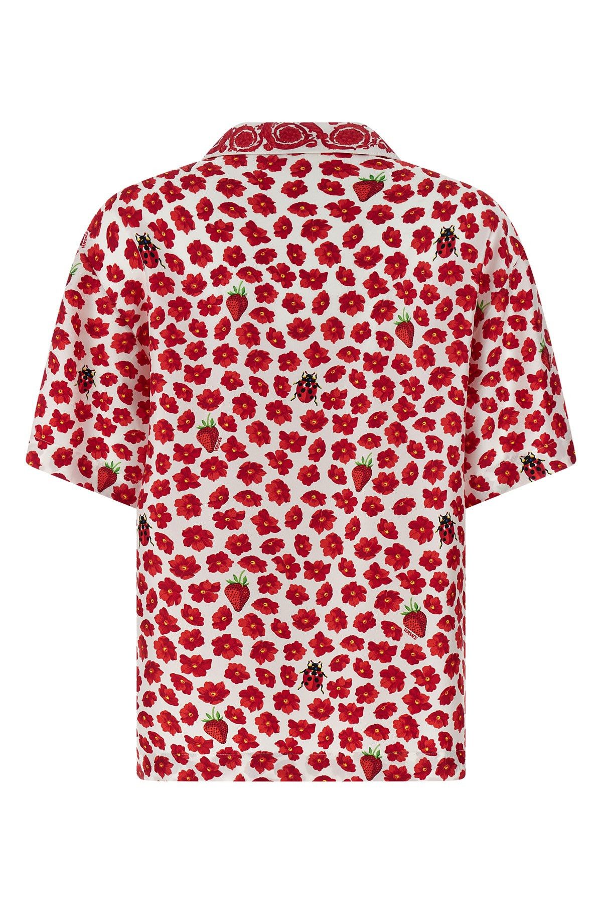 Versace 'Strawberry Garden' shirt Size M / US 6-8 / IT 42-44 - 2 Thumbnail